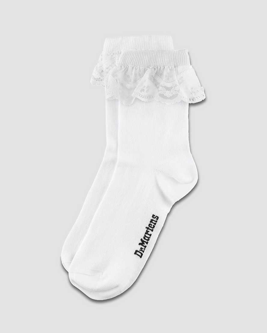 White Lace Sock | Dr Martens