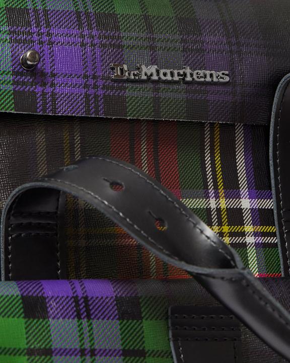 Small Leather Tartan Backpack Dr. Martens