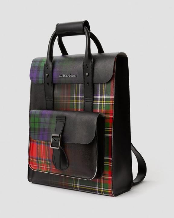 Small Leather Tartan Backpack Dr. Martens