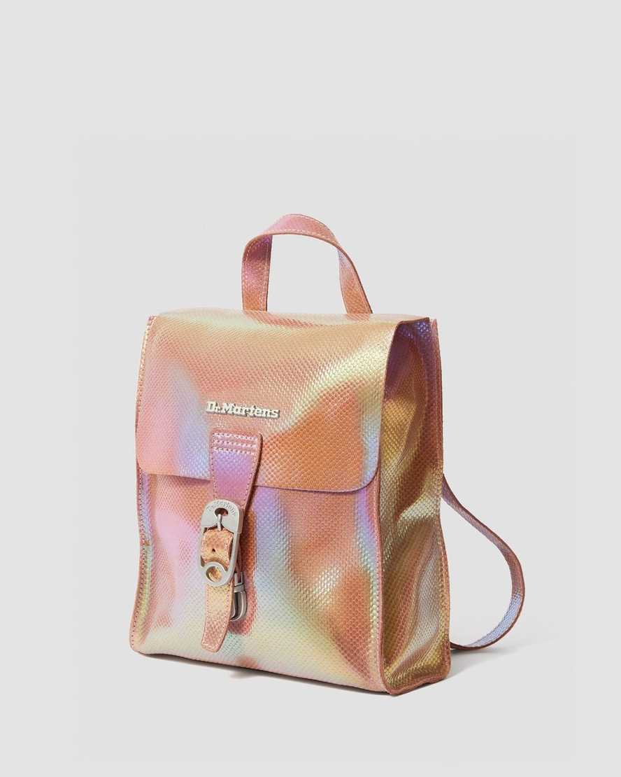DUO CHROME LEATHER MINI BACKPACK | Dr Martens