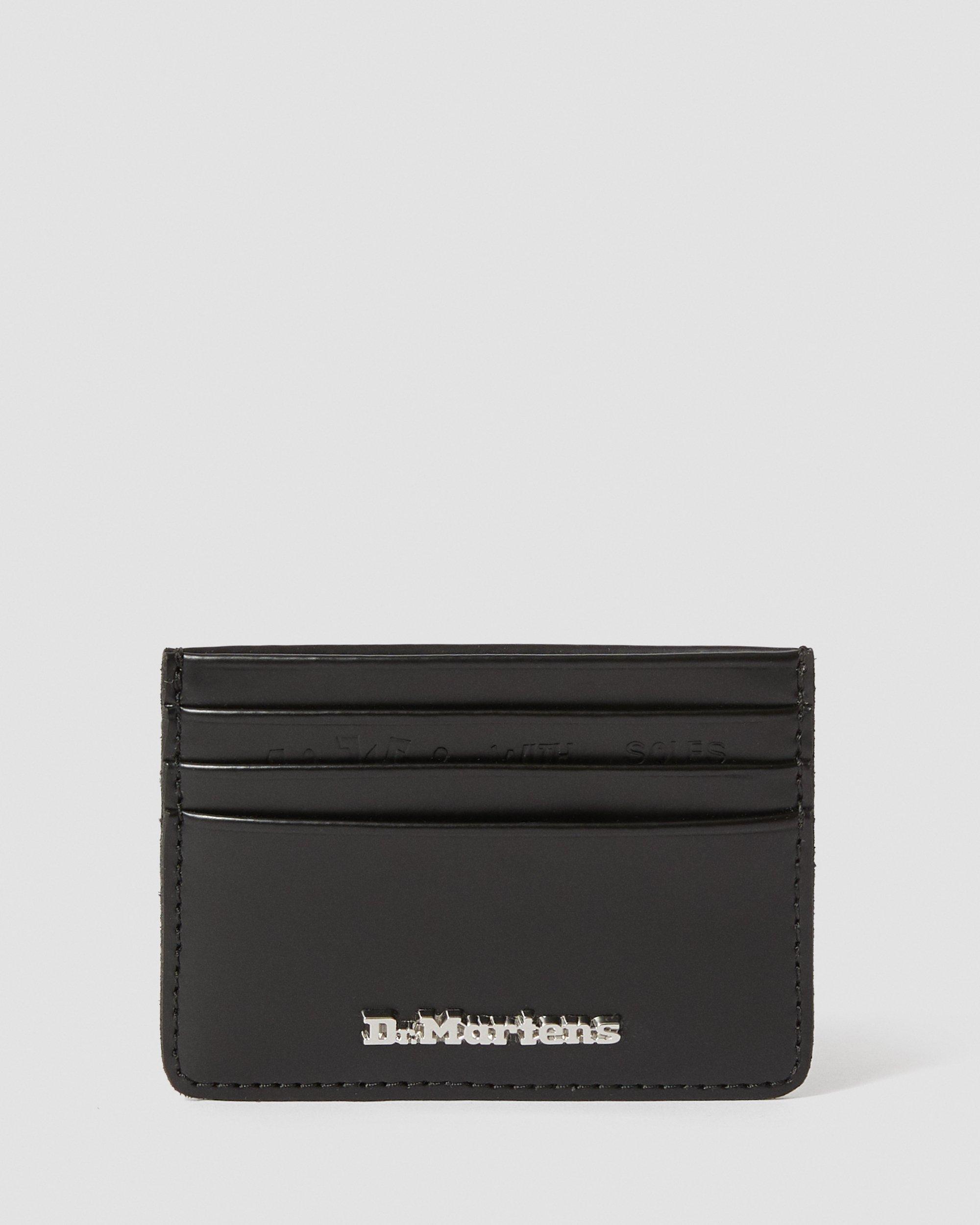 Kiev Leather Card Holder in BLACK | Dr. Martens™