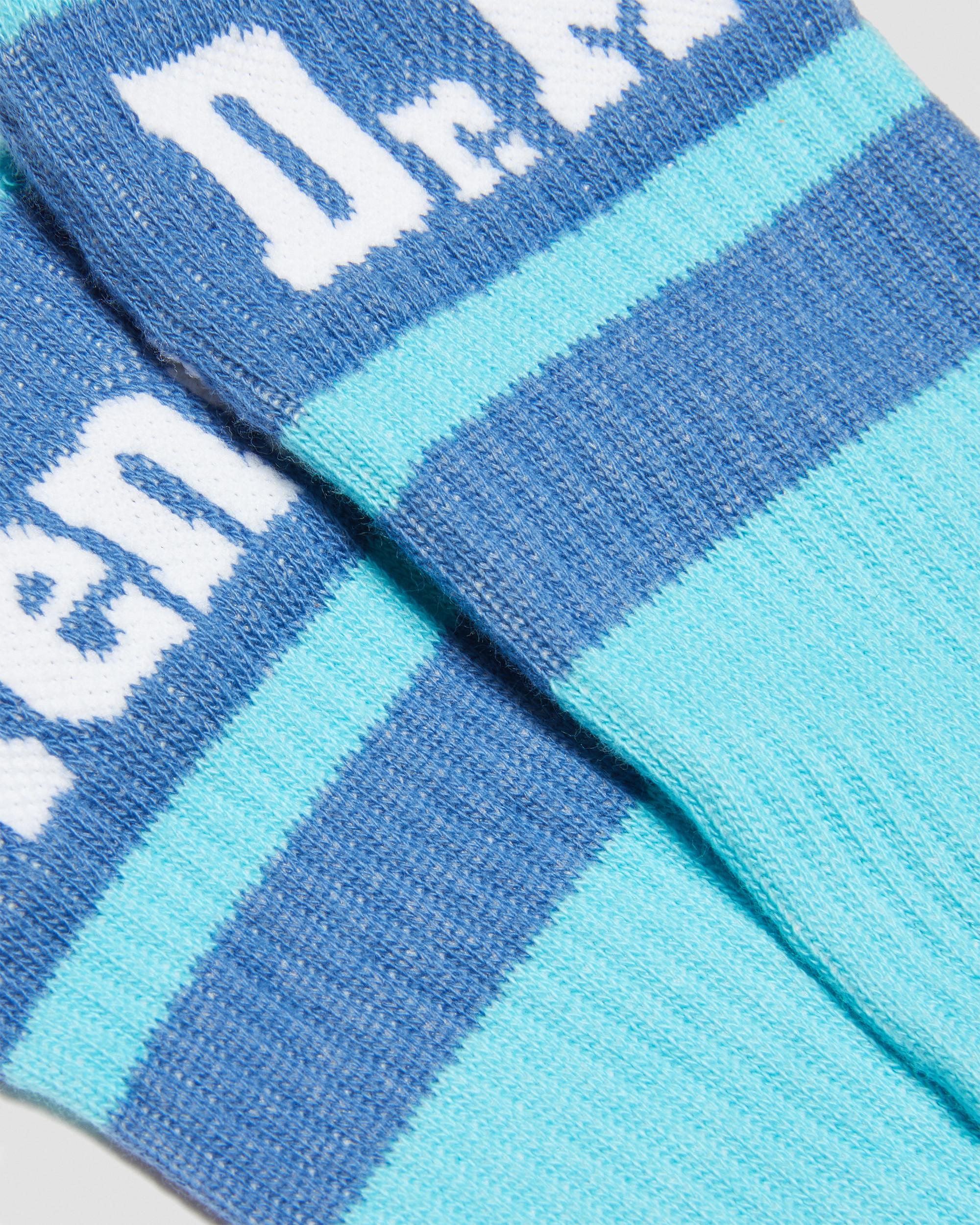 Athletic Logo Organic Cotton Blend Socks