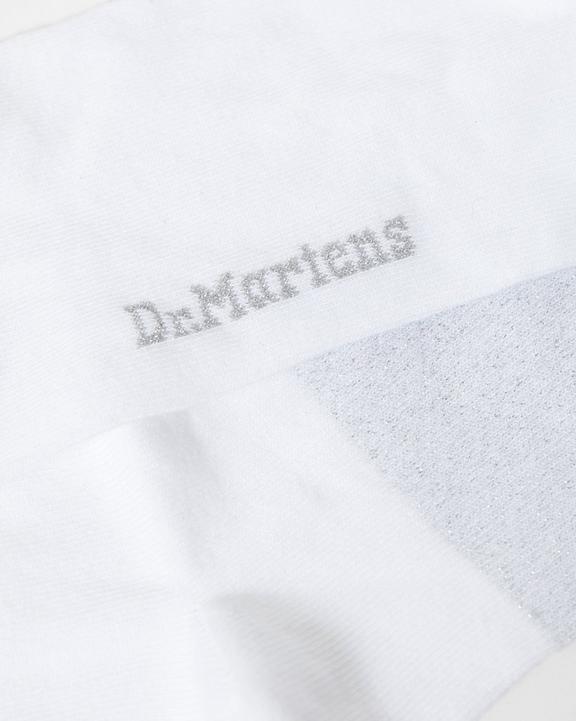 Calcetines Iridescent Plateados Dr. Martens