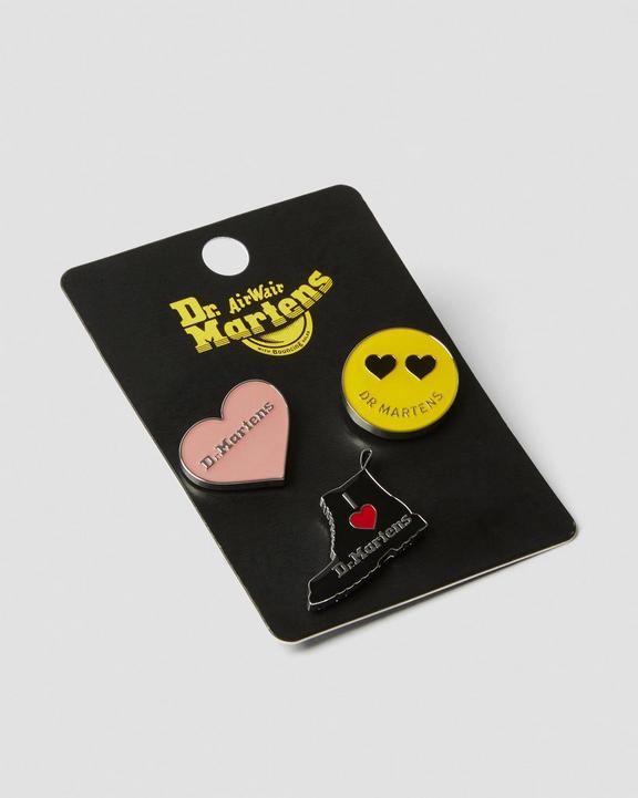 3 Pack Pin Badges Dr. Martens