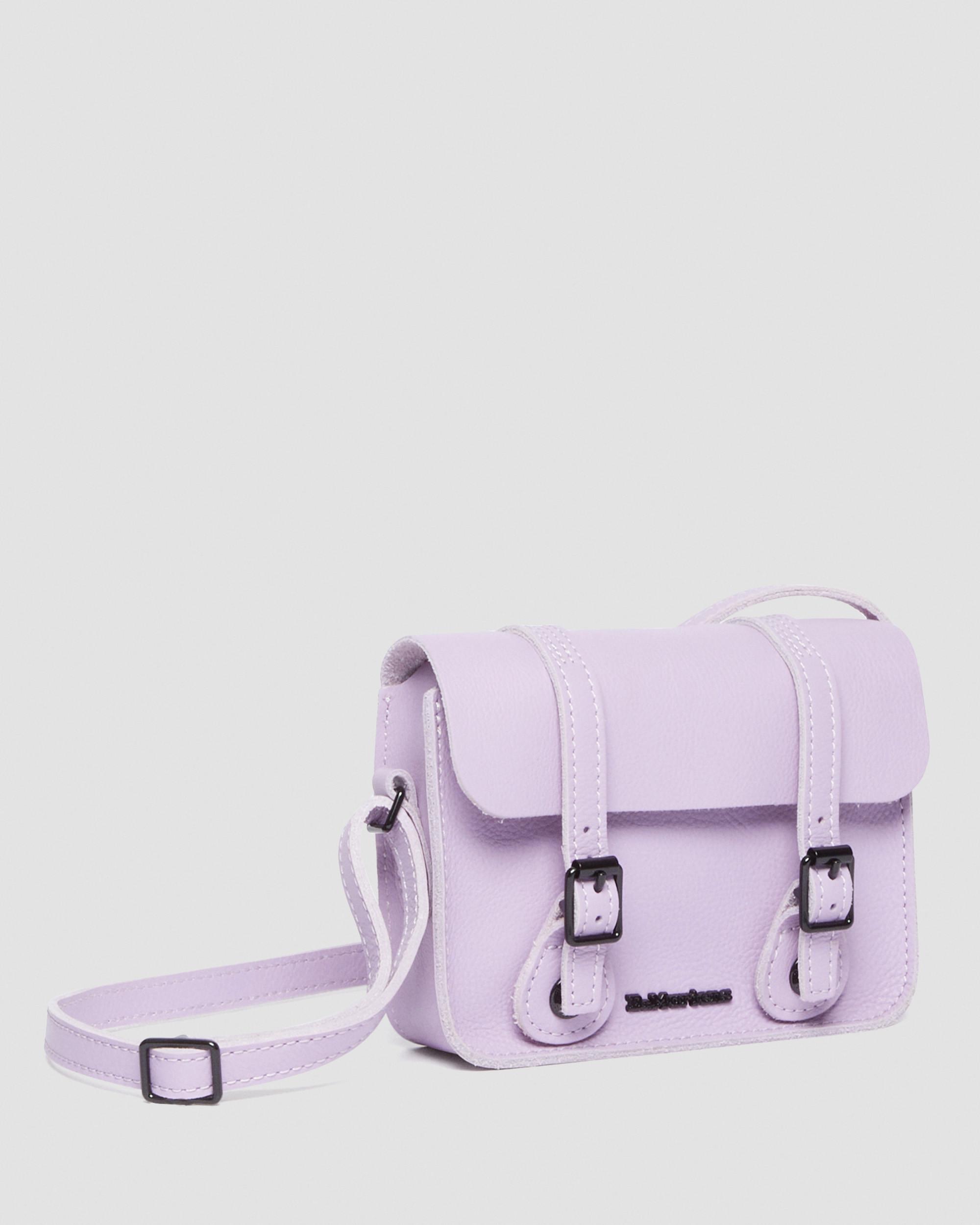 Dr. Martens 7 Inch Pisa Leather Crossbody Bag in Pink