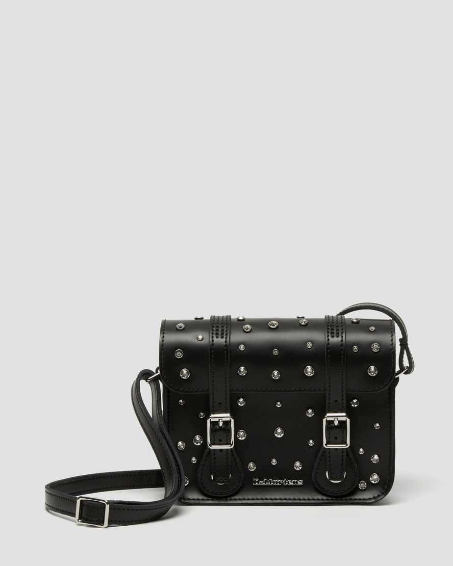 Automatically Hardness Read 7 Inch Satchel Embellished With Crystals From Swarovski® | Dr. Martens