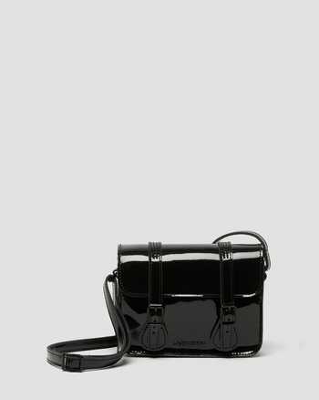 7 Inch Patent Leather Satchel