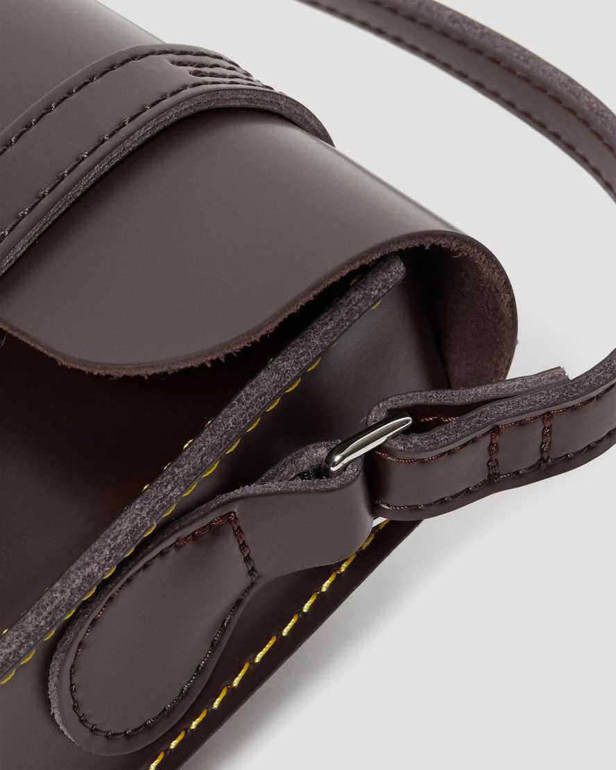 7 inch Leather Crossbody Bag7 Inch Kiev Smooth Leather Crossbody Bag Dr. Martens