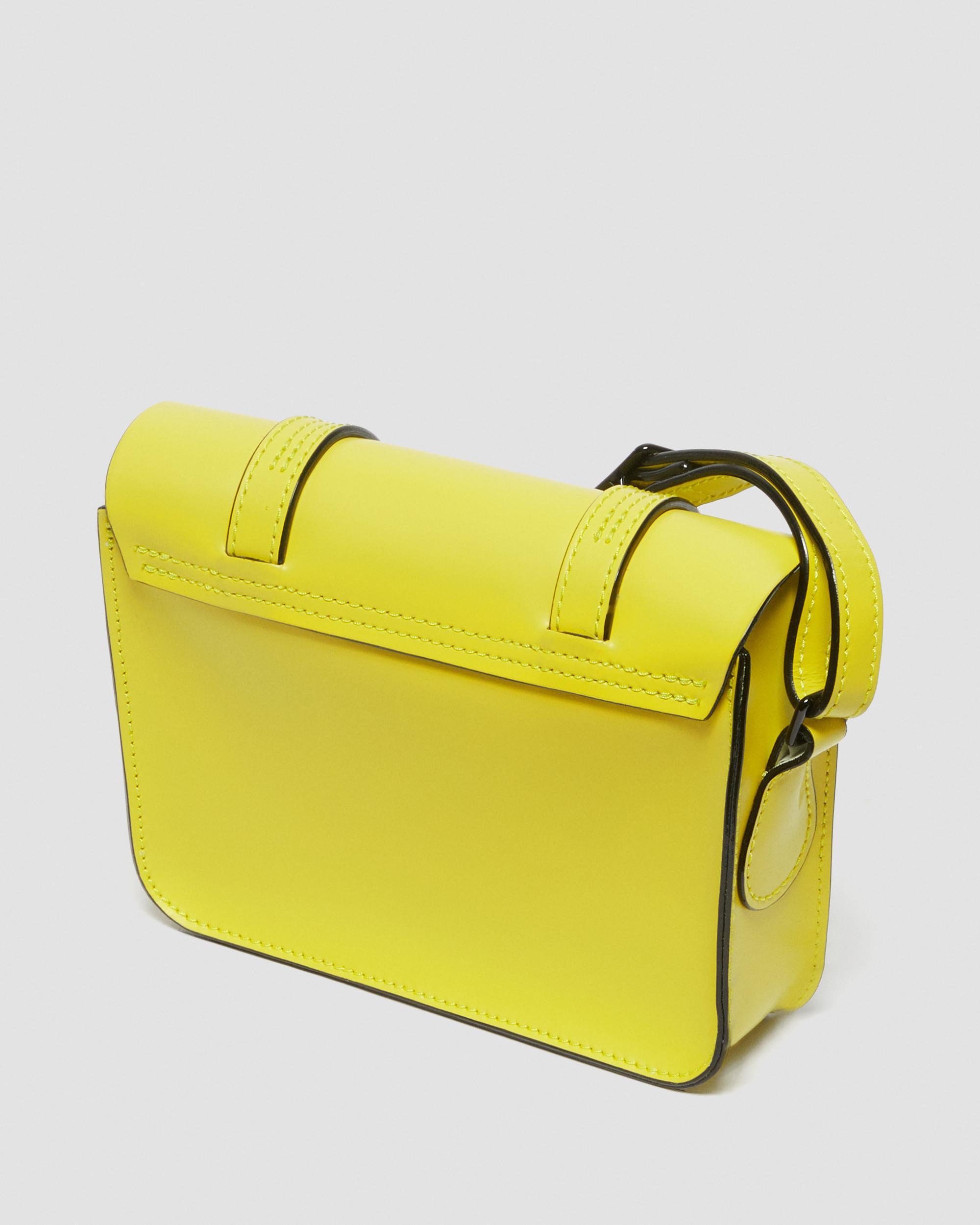 Leather crossbody bag Dior Yellow in Leather - 27478657