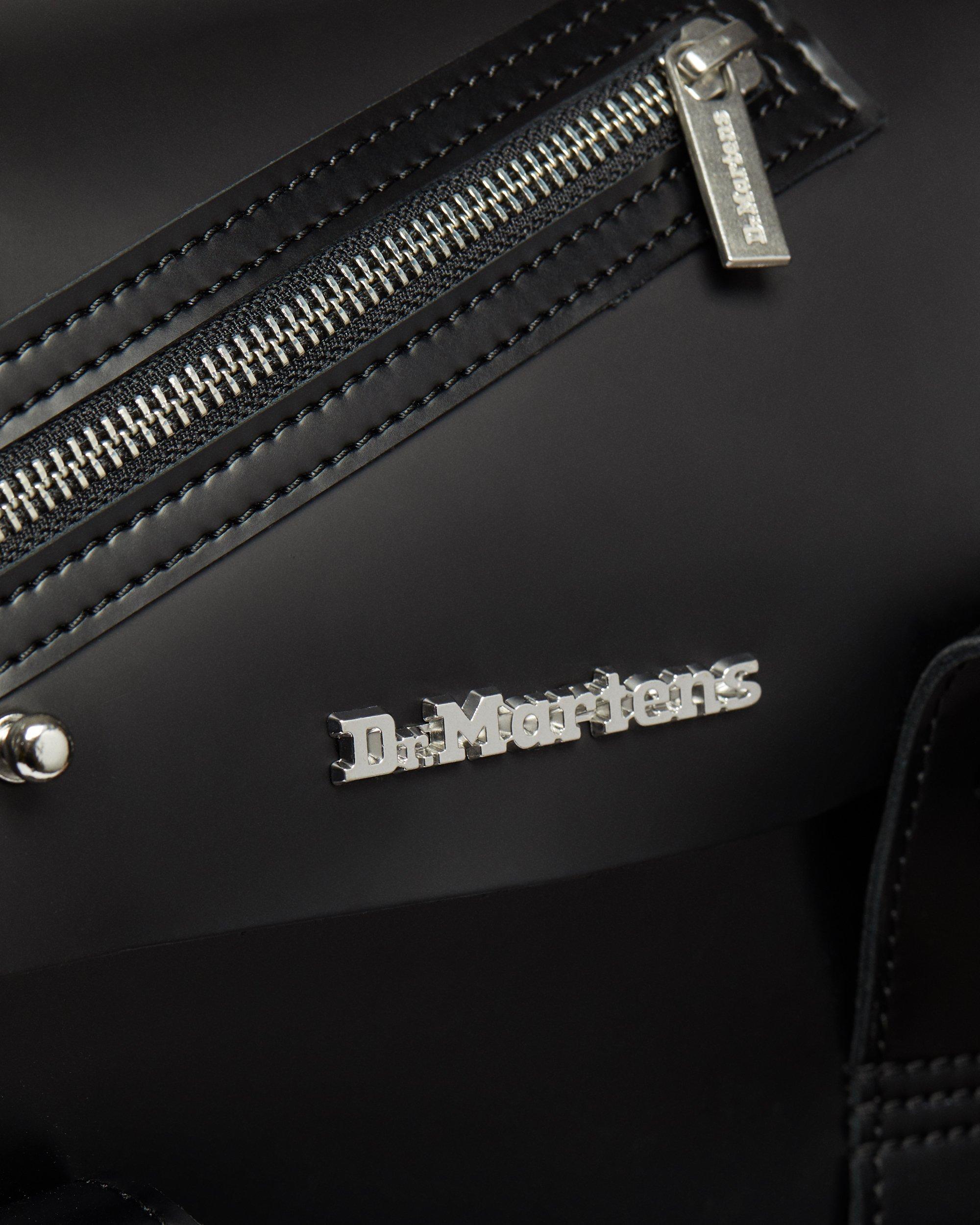 Kiev Smooth Leather Backpack in BLACK+BLACK | Dr. Martens™