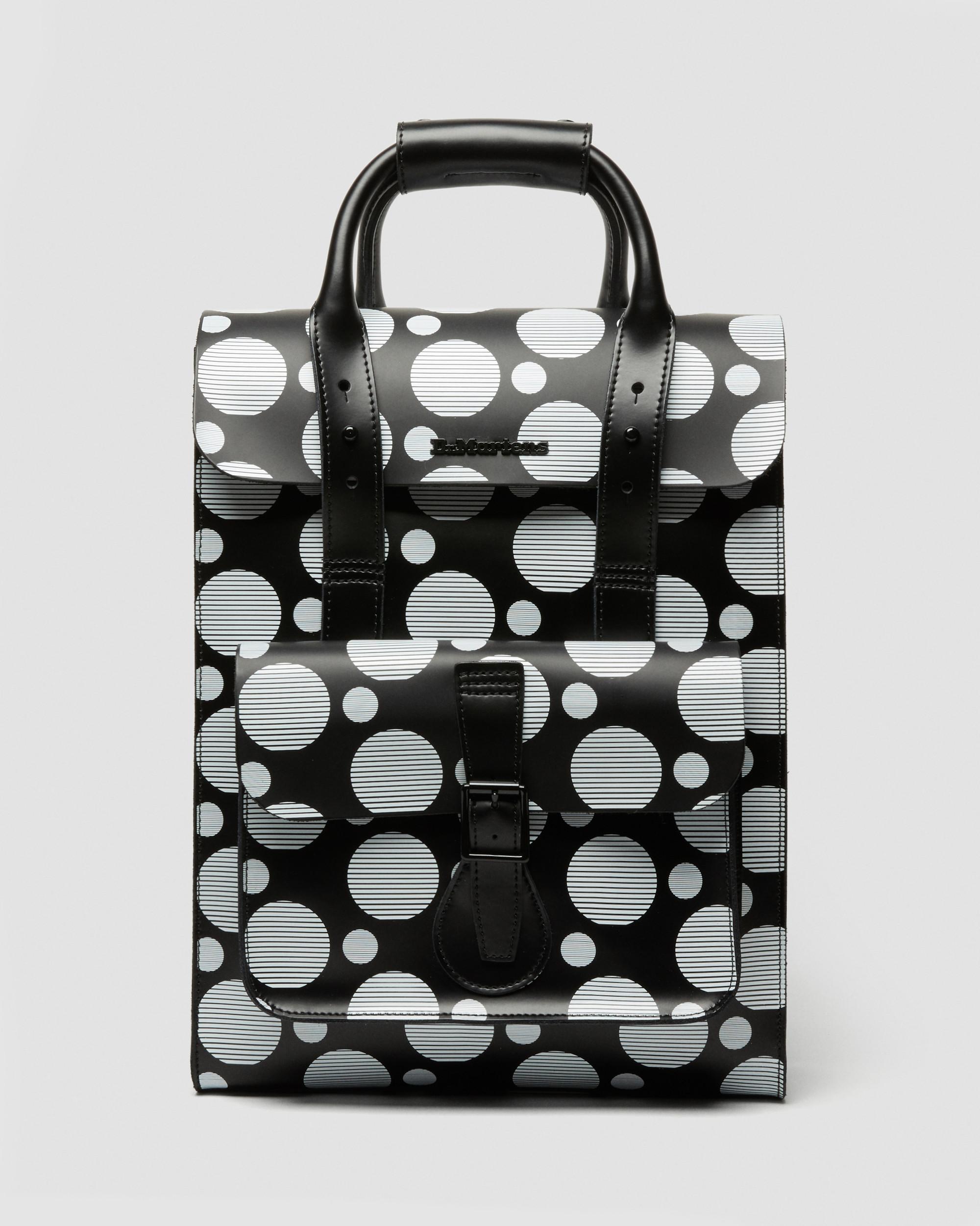 Polka Dot Leather Backpack in BLACK | Dr. Martens™