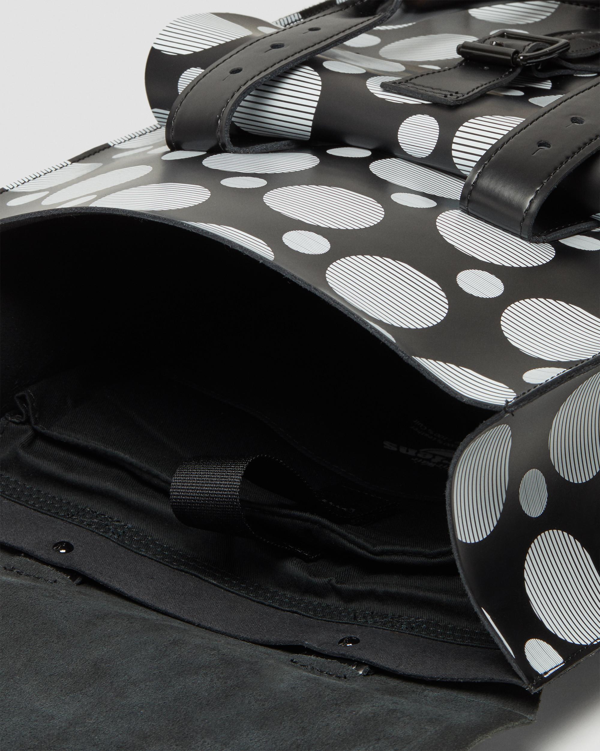 Polka Dot Leather Backpack in BLACK | Dr. Martens™