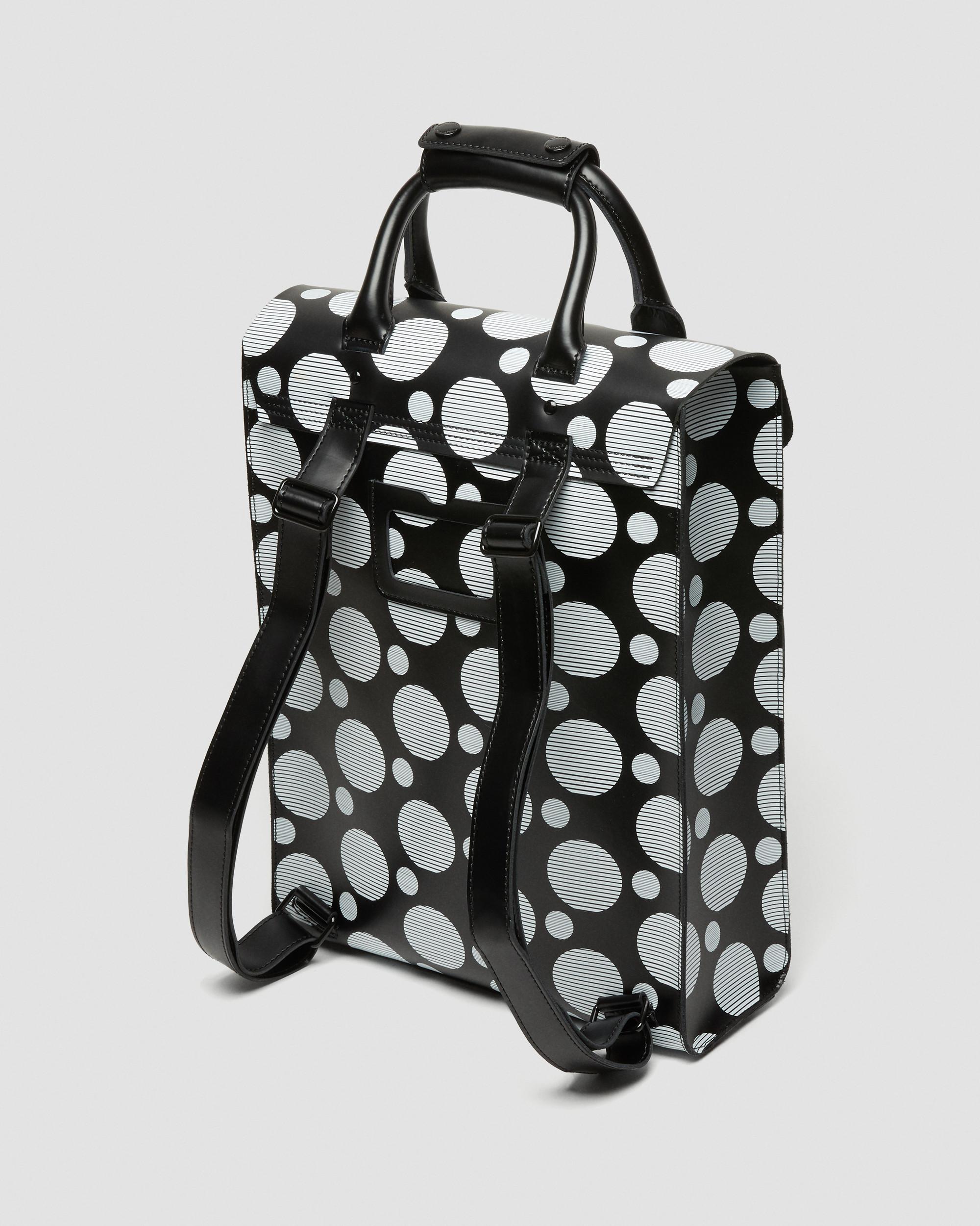 Polka Dot Leather Backpack in BLACK | Dr. Martens™