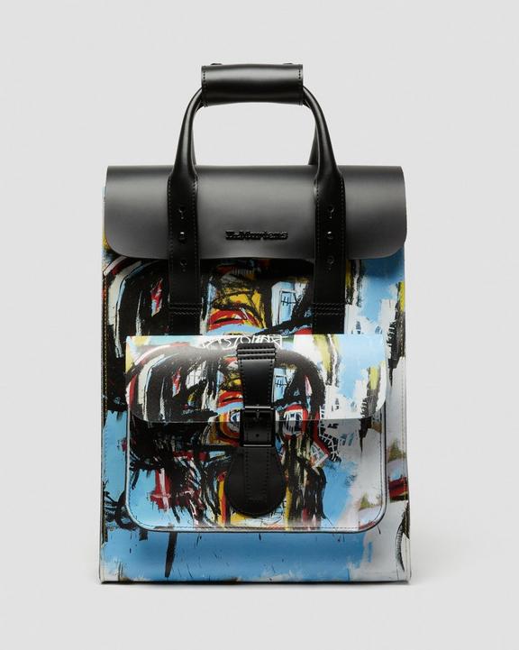 Basquiat Leather Backpack in Black | Dr. Martens Basquiat Leather Backpack in Black | Dr. Martens