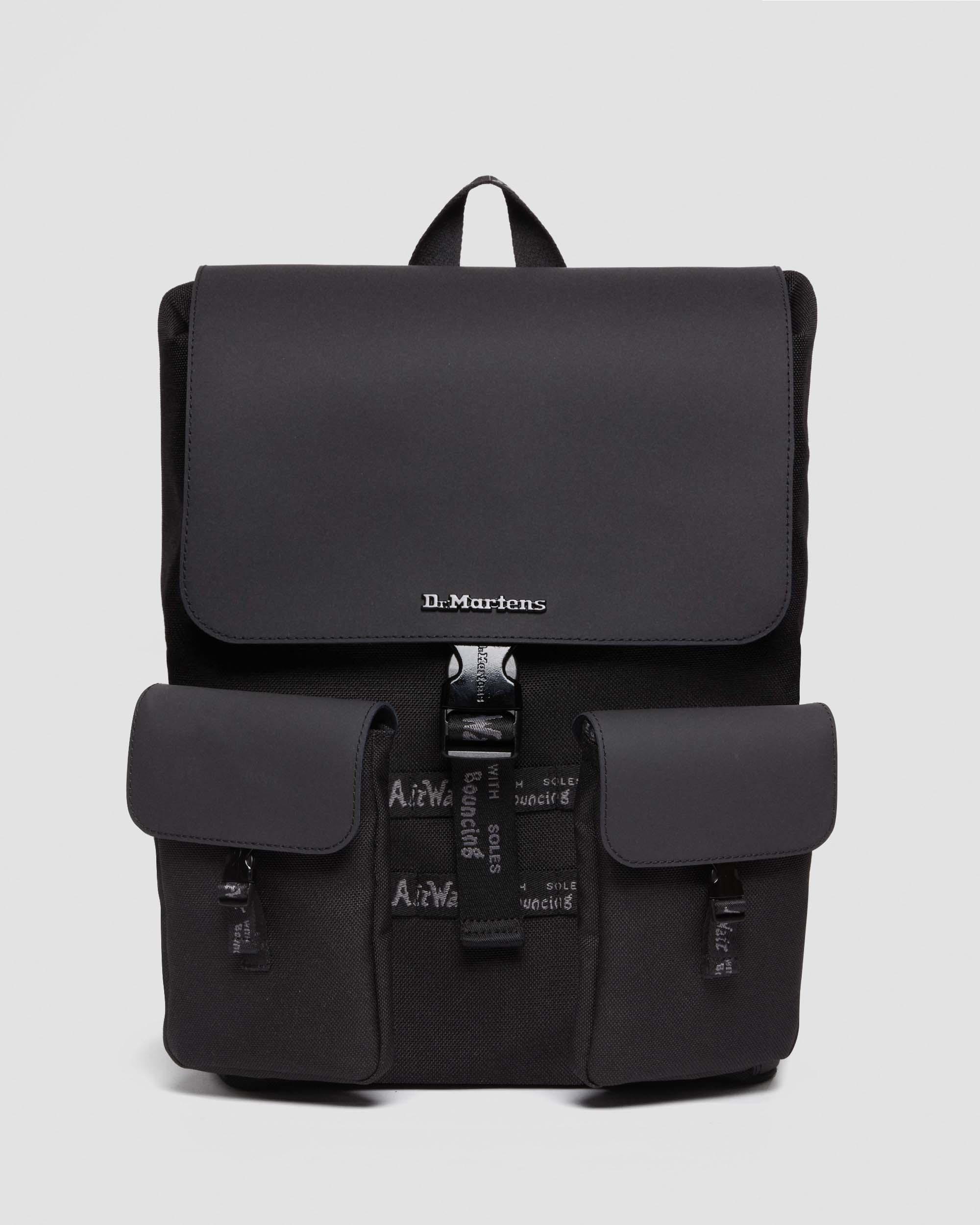 Extra Tough Leather Backpack in BLACK