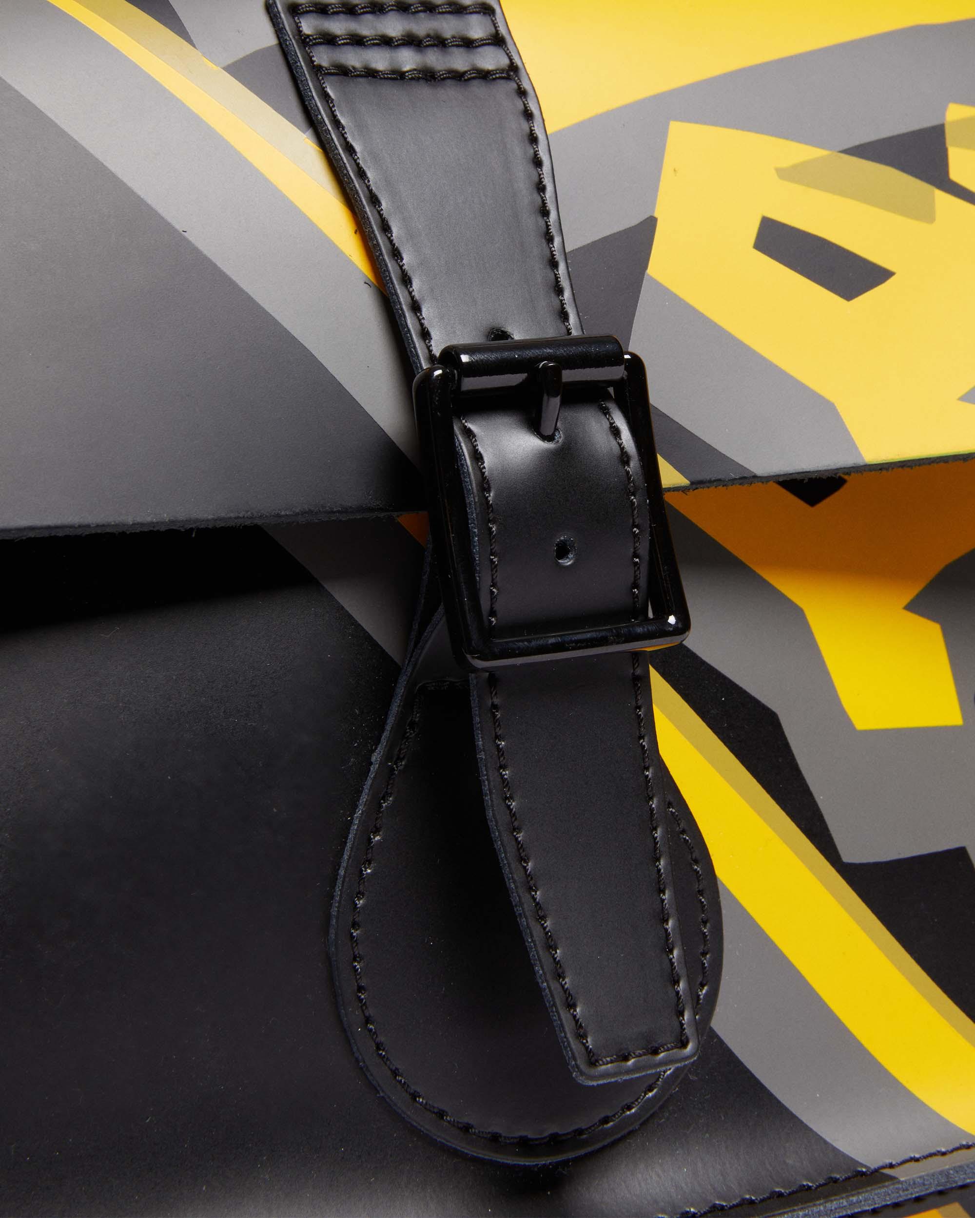 Airwair Print Leather Backpack in BLACK | Dr. Martens™