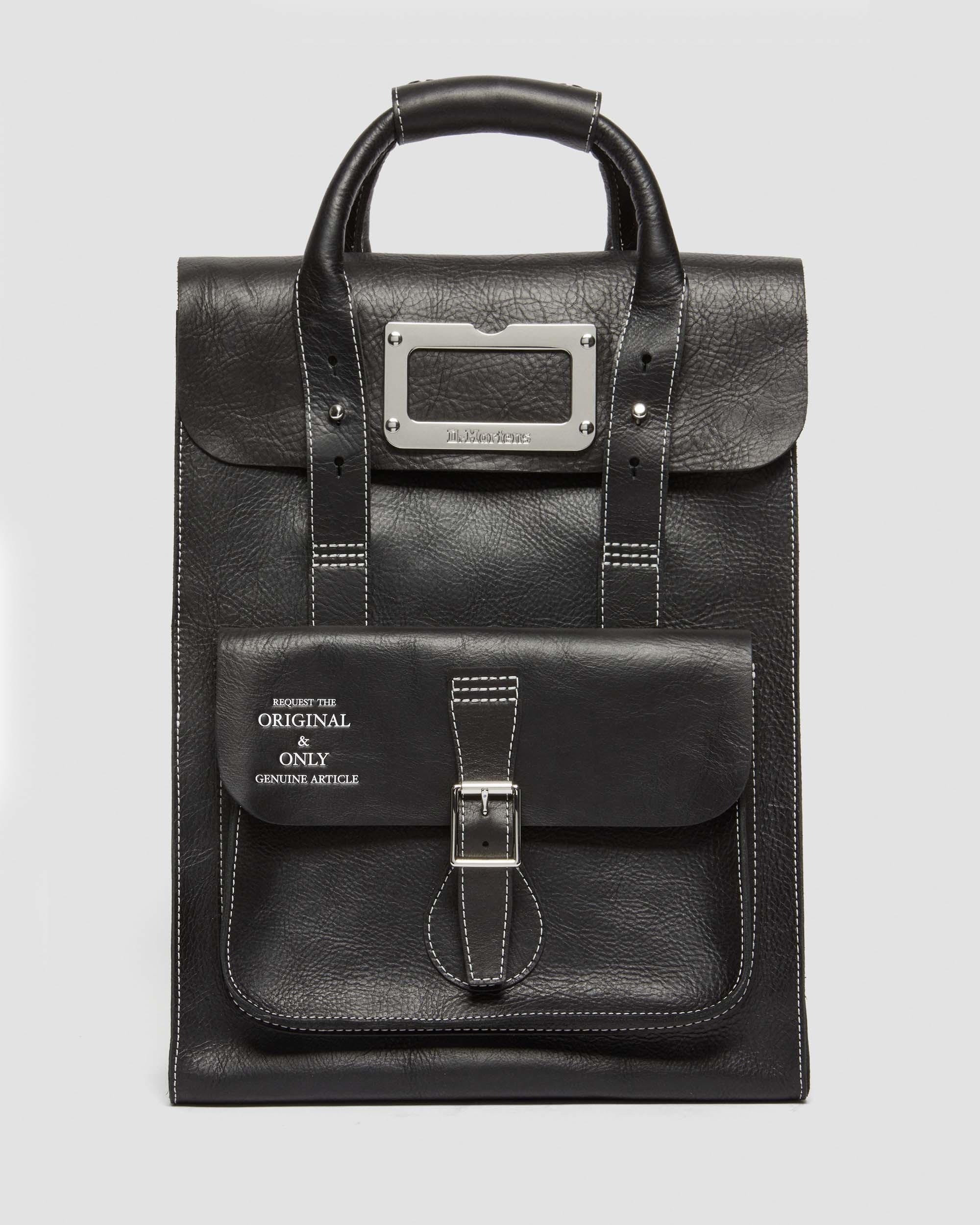 Overdrive Leather Backpack in BLACK | Dr. Martens™