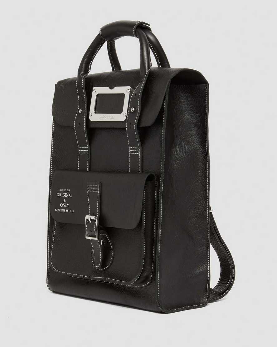 Overdrive Leather Backpack in Black | Dr. Martens