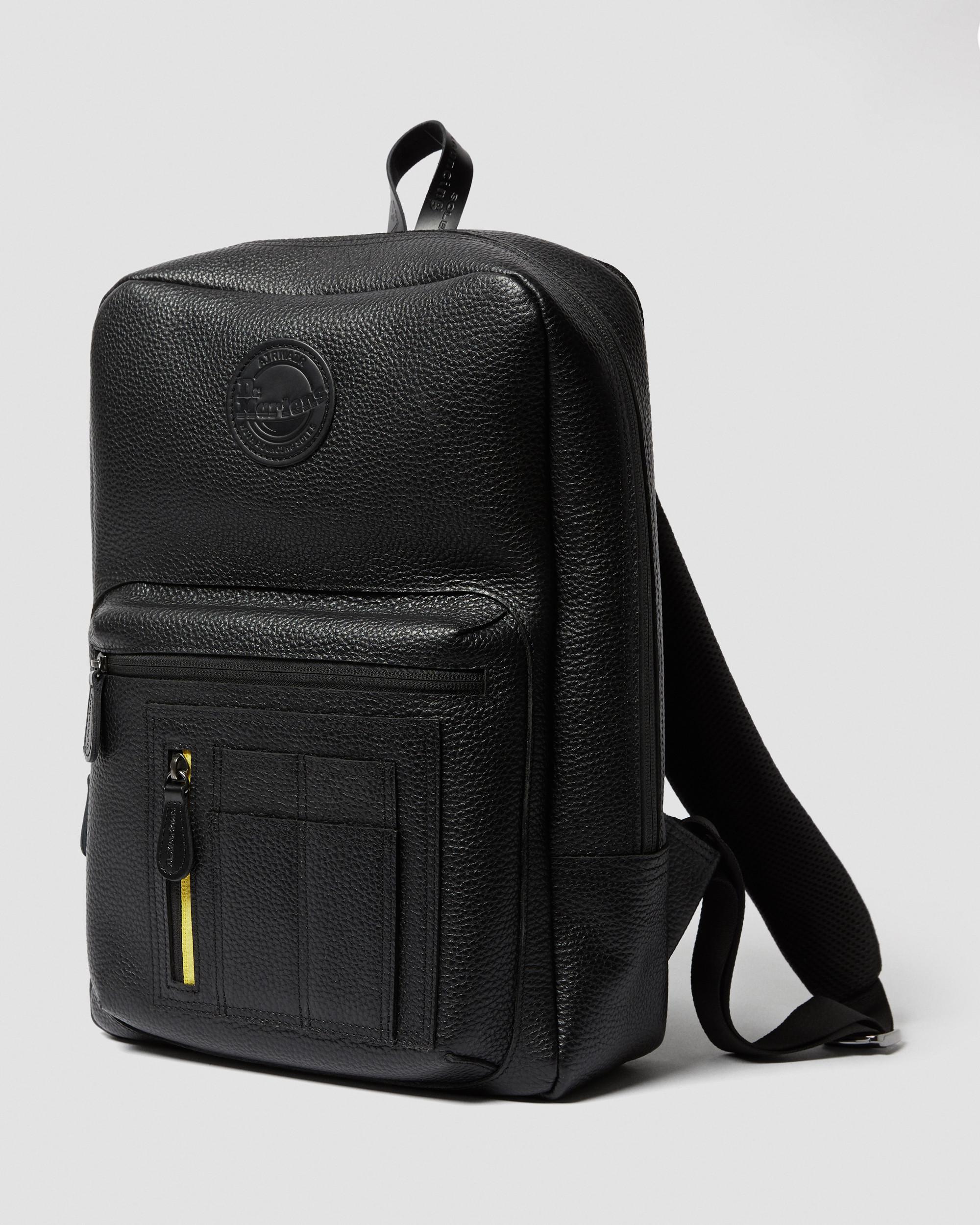 Milled Nappa Soft Leather Backpack in BLACK | Dr. Martens™