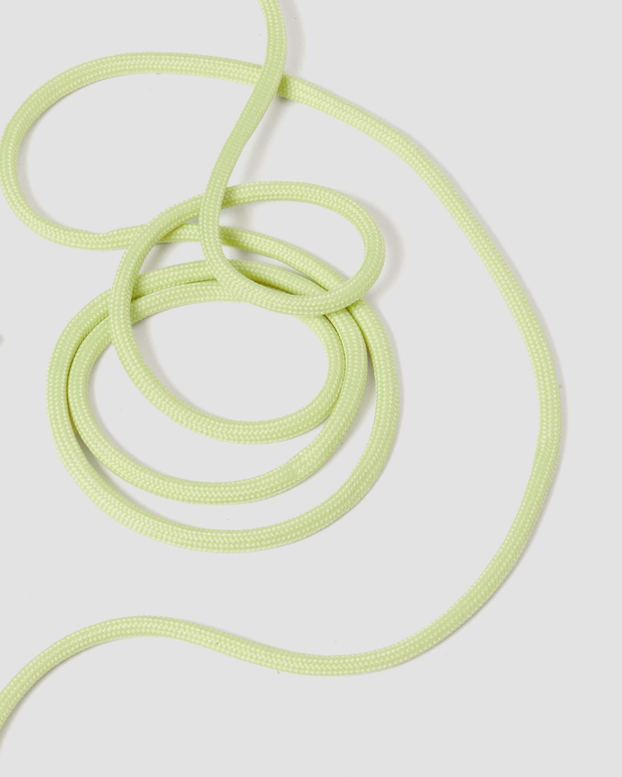 55 Inch Round Shoe Laces (8-10 Eye) in Lime Green
