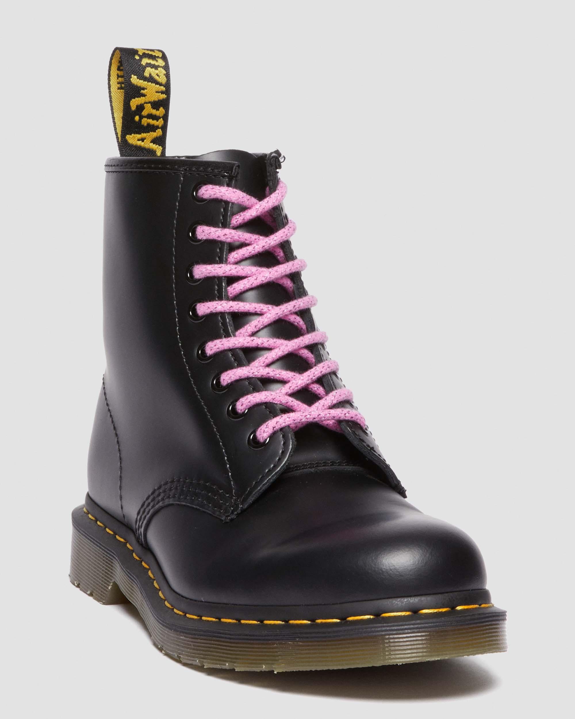 1460 Slip Resistant Leather Lace Up Boots in Black | Dr. Martens