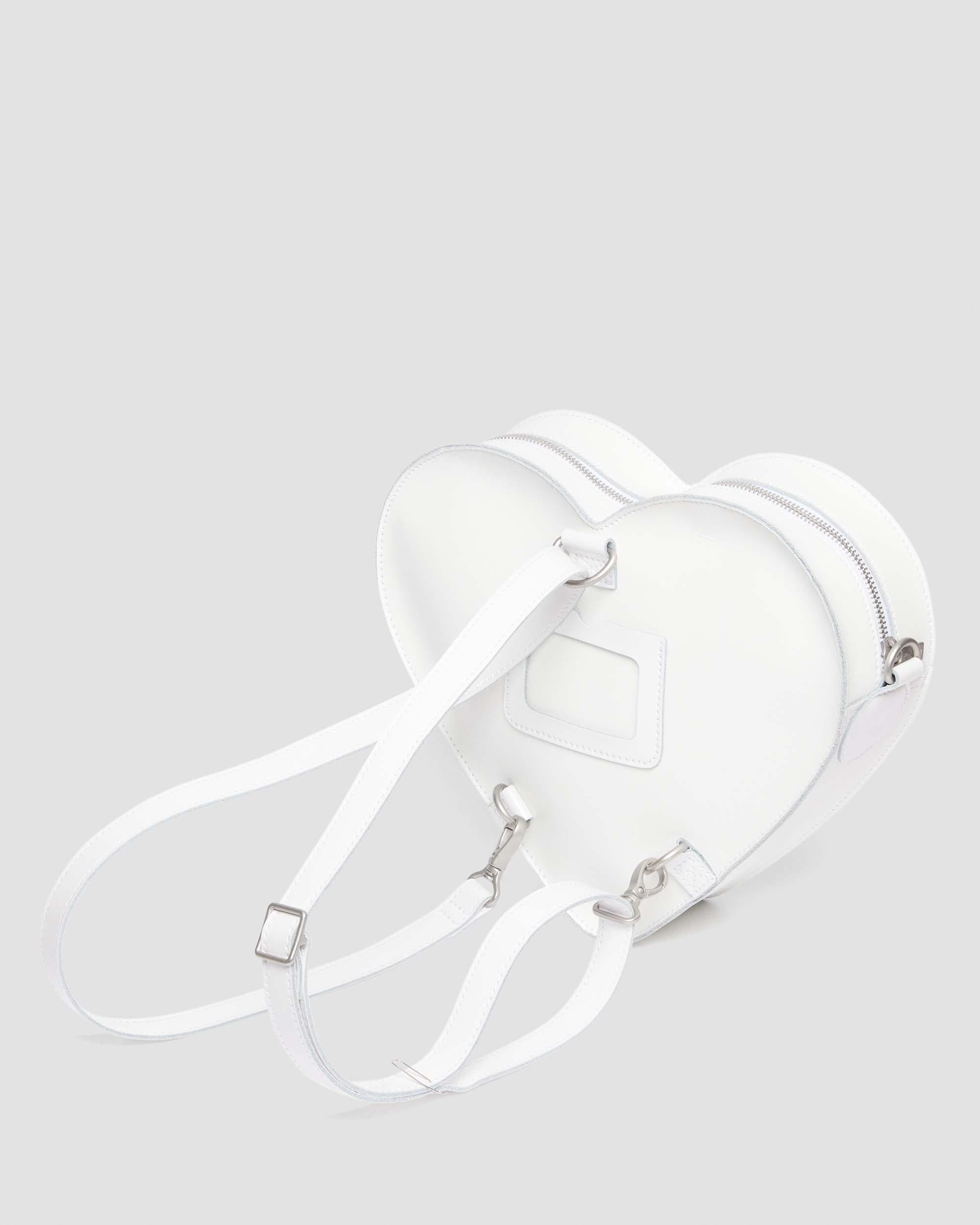doc martens heart shaped satchel bag white from Japan Popular