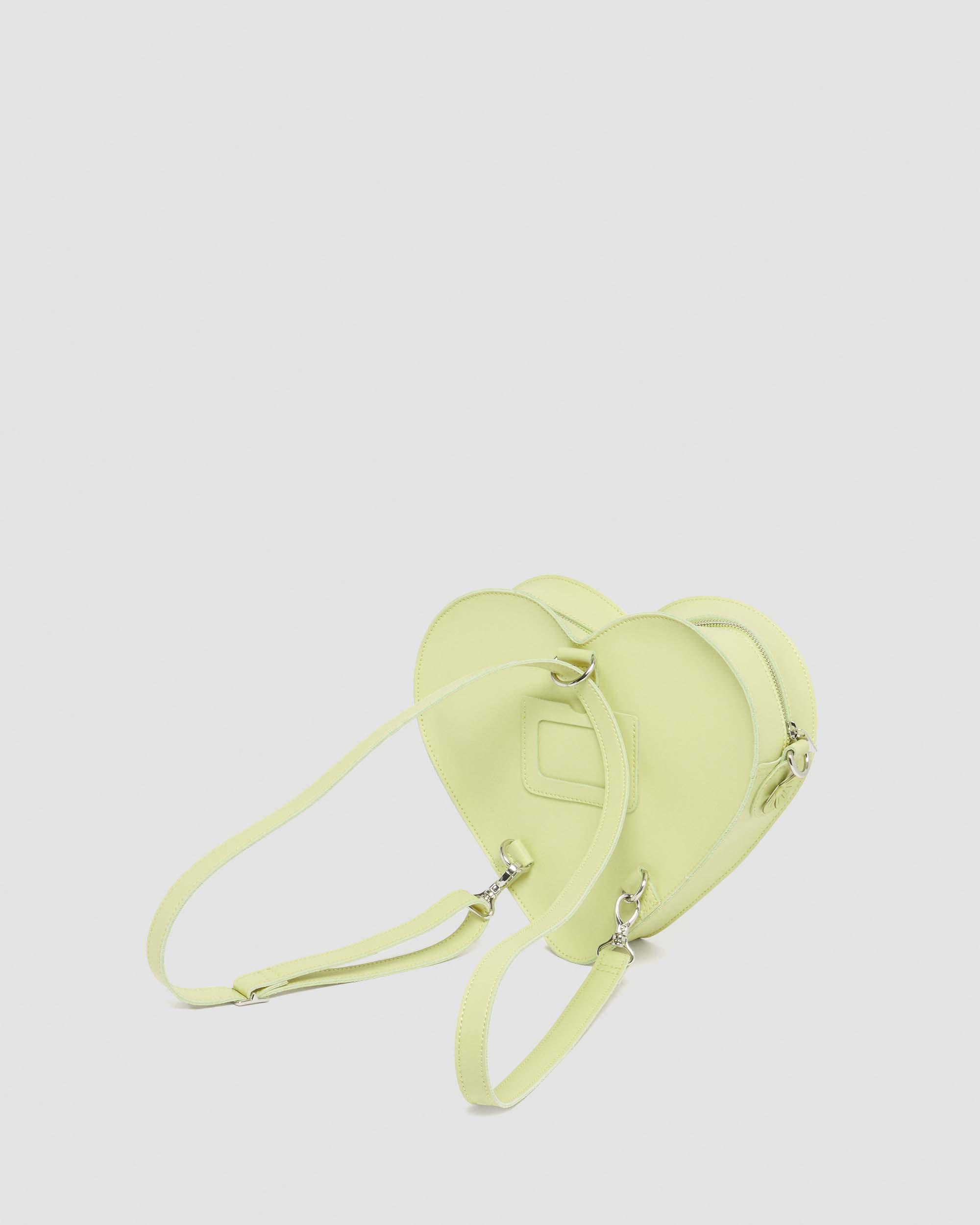 Kiev Leather Hardware Heart Shaped Bag