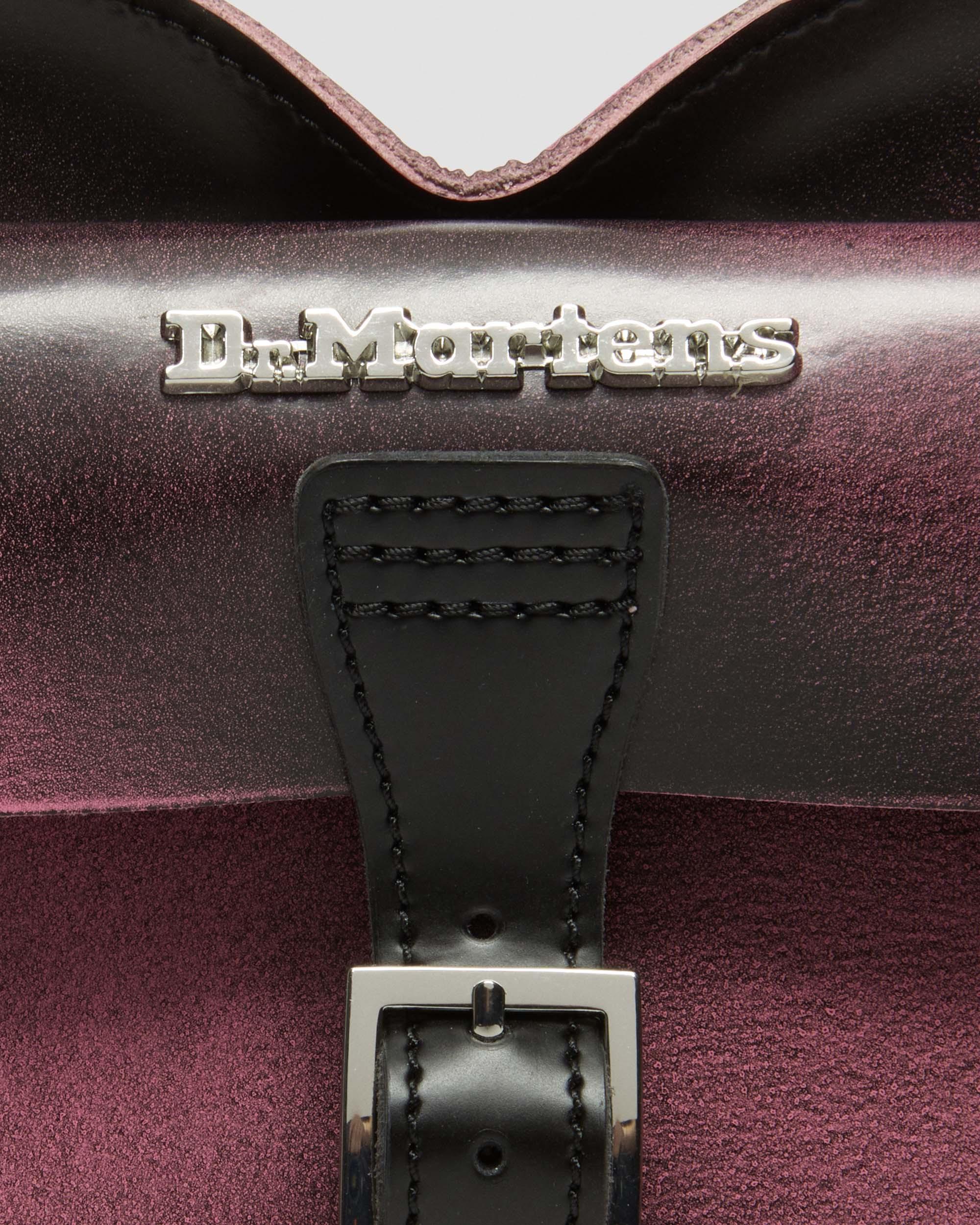 Herzförmige Distressed Look Ledertasche