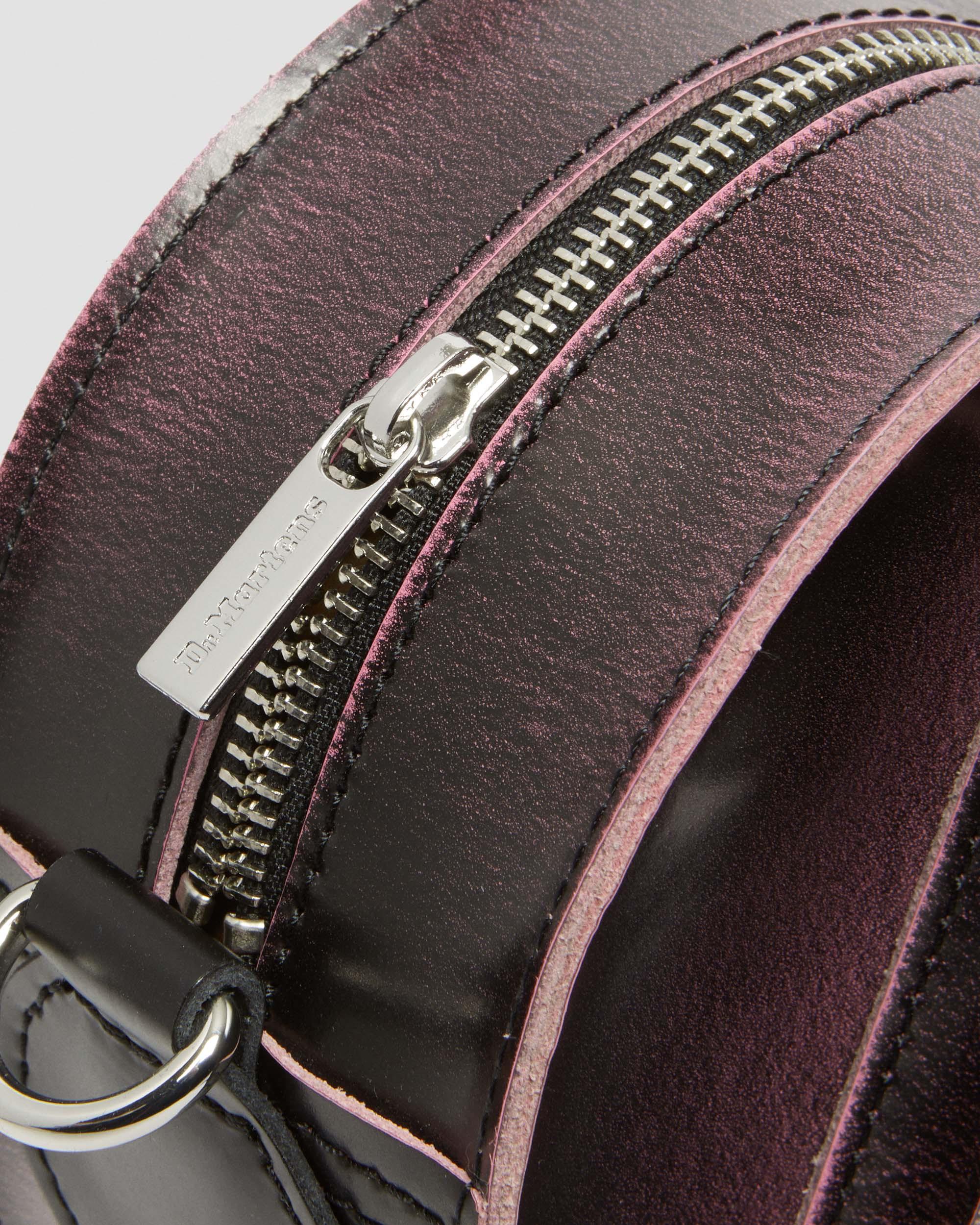 Herzförmige Distressed Look Ledertasche