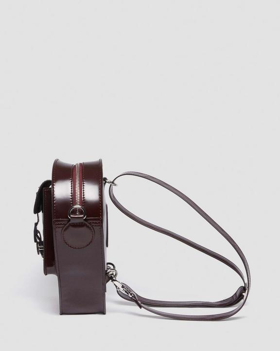 Vegan Heart Shaped Backpack in Cherry Red Arcadia | Dr. Martens Vegan Heart Shaped Backpack in Cherry Red Arcadia | Dr. Martens