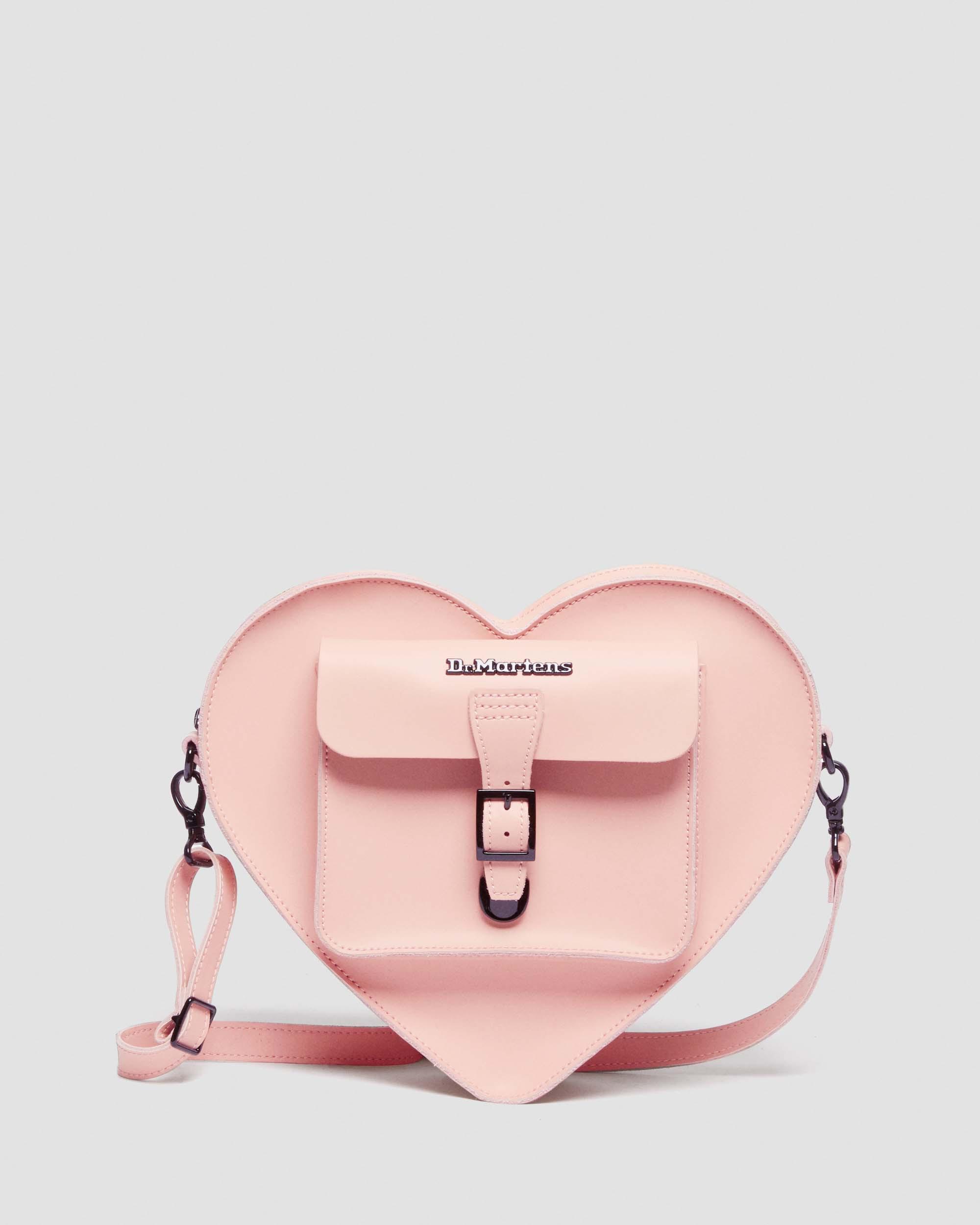 Kiev Leather Hardware Heart Shaped Bag in {{color}} | Dr. Martens™