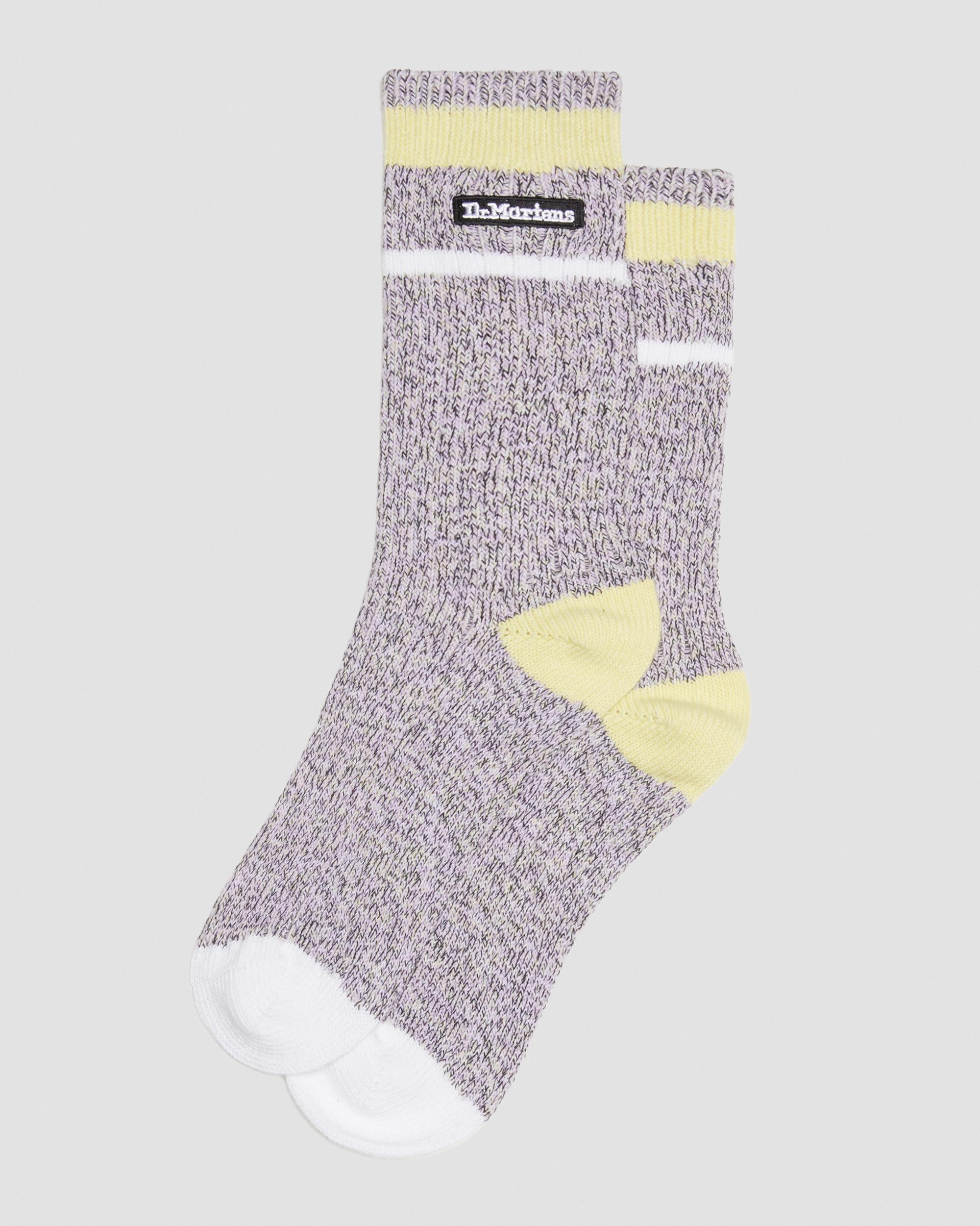 Marl Organic Socks in Grey