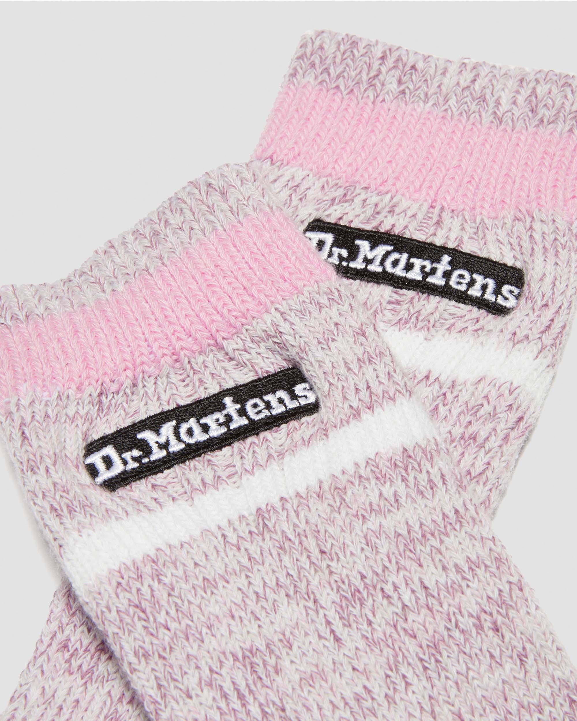 Shop Dr. Martens' Marl Organic Socks In Pink