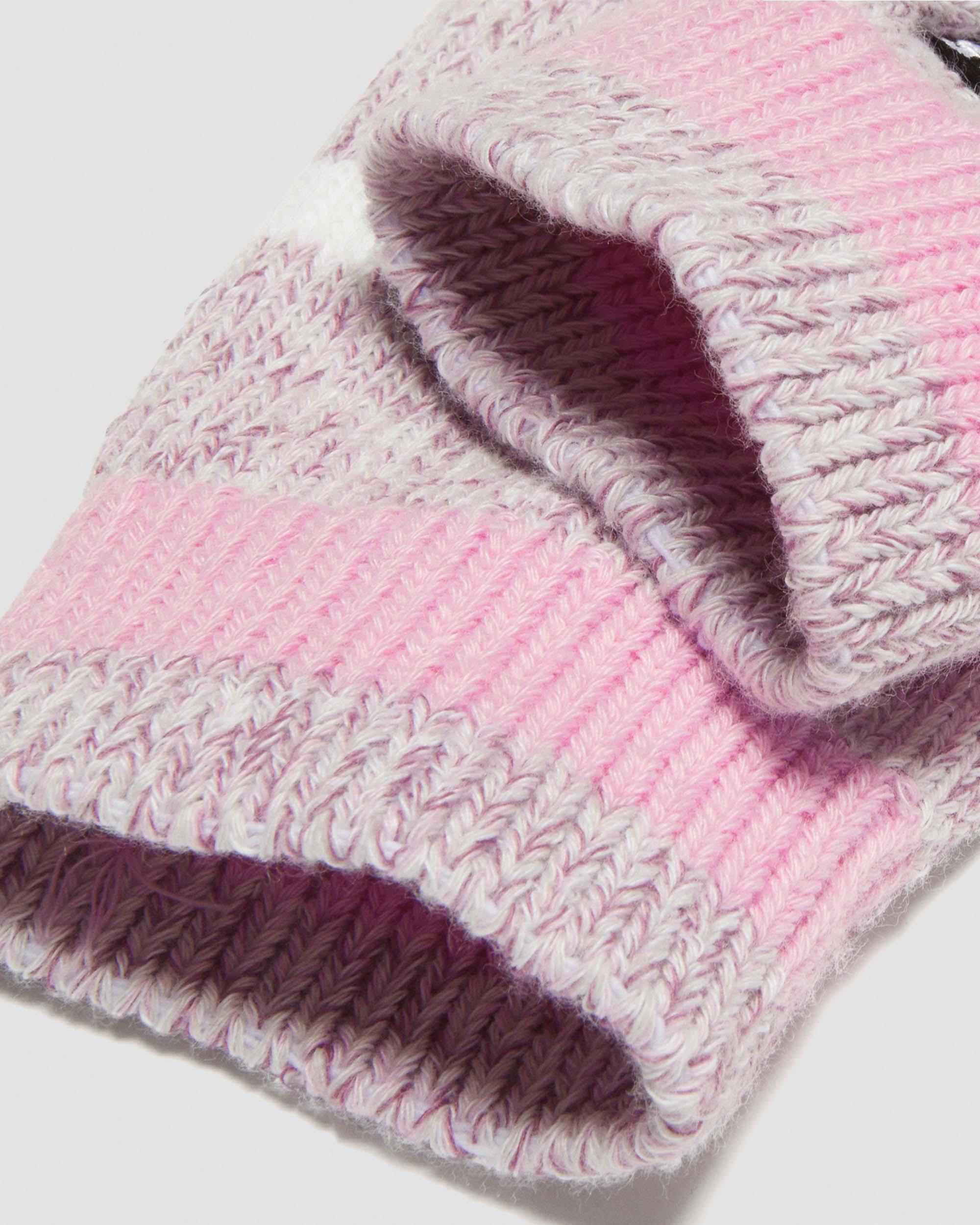 Marl Organic Socks in Pink