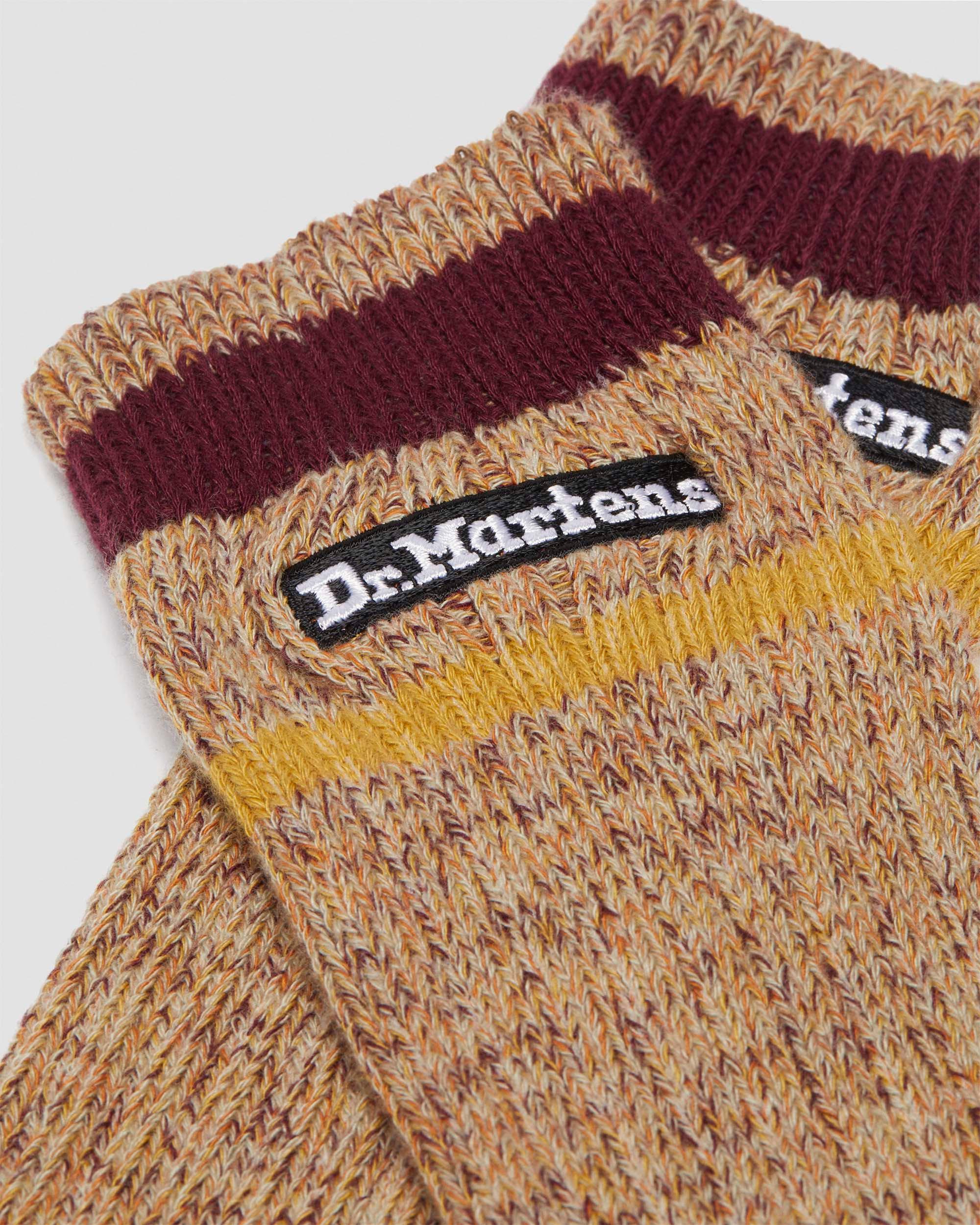 Chaussettes chinées en coton biologique mélangé