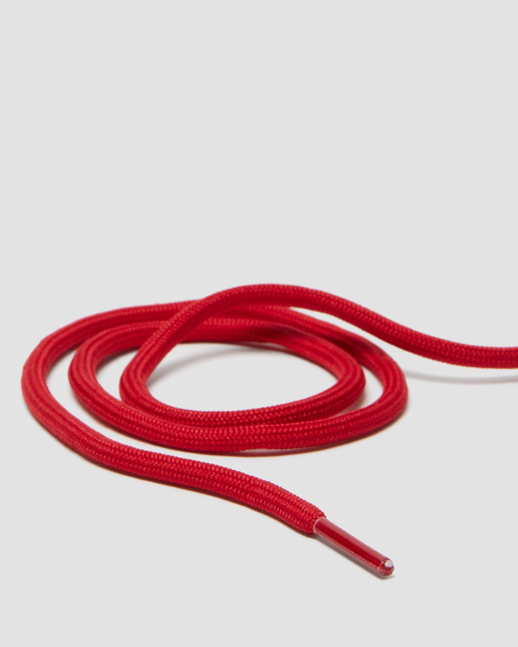 65cm Round Shoe Laces (3 Eye) in Red