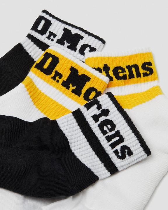 Short Athletic 2PK SockPack de dos calcetines deportivos cortos con el logo de mezcla de algodón  Dr. Martens