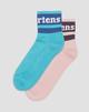 TURQUOISE BLUE/PINK | Socks | Dr. Martens