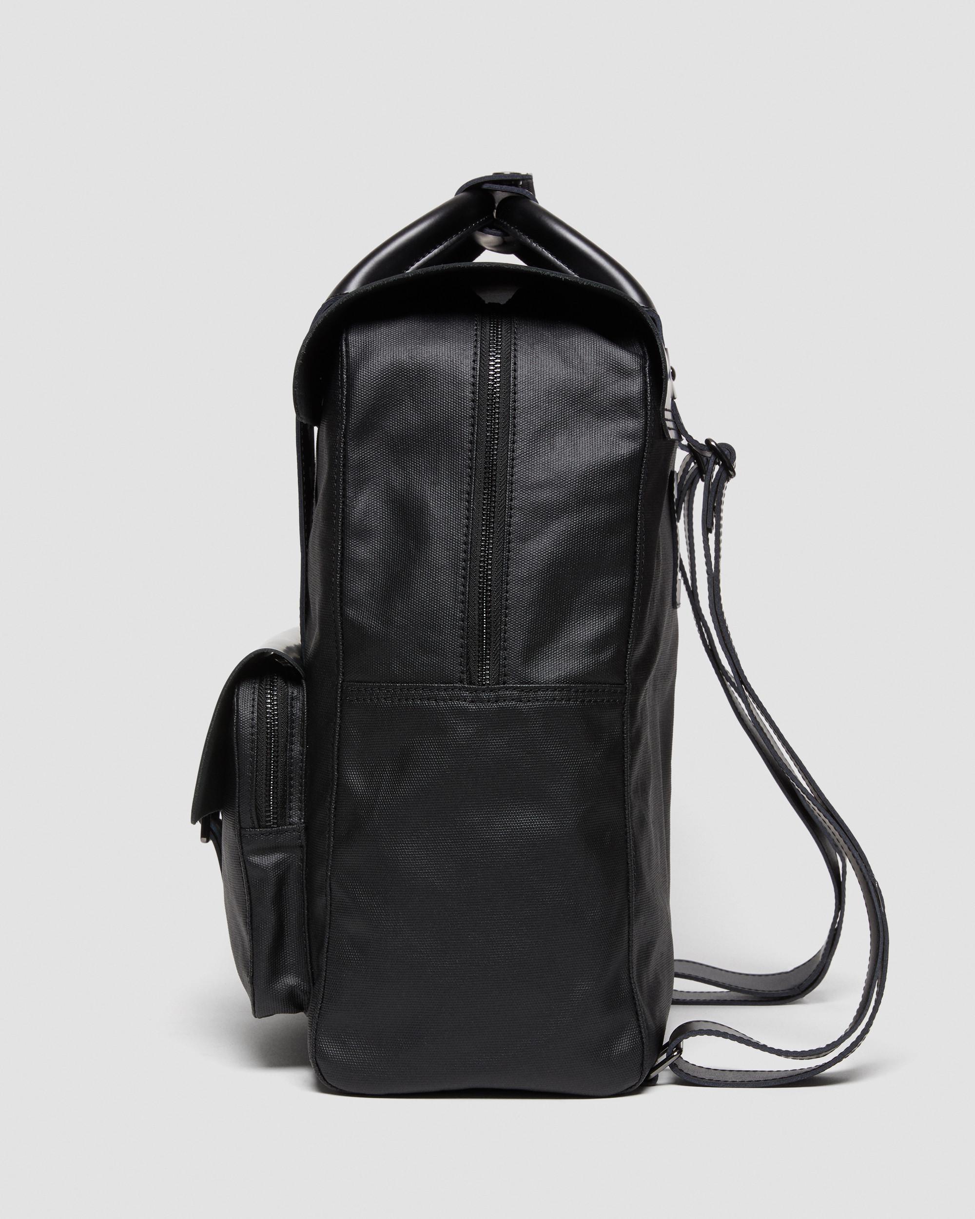 Leather & Canvas Backpack in BLACK | Dr. Martens™