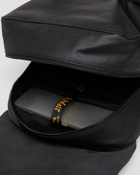 DR MARTENS Leather & Canvas Backpack