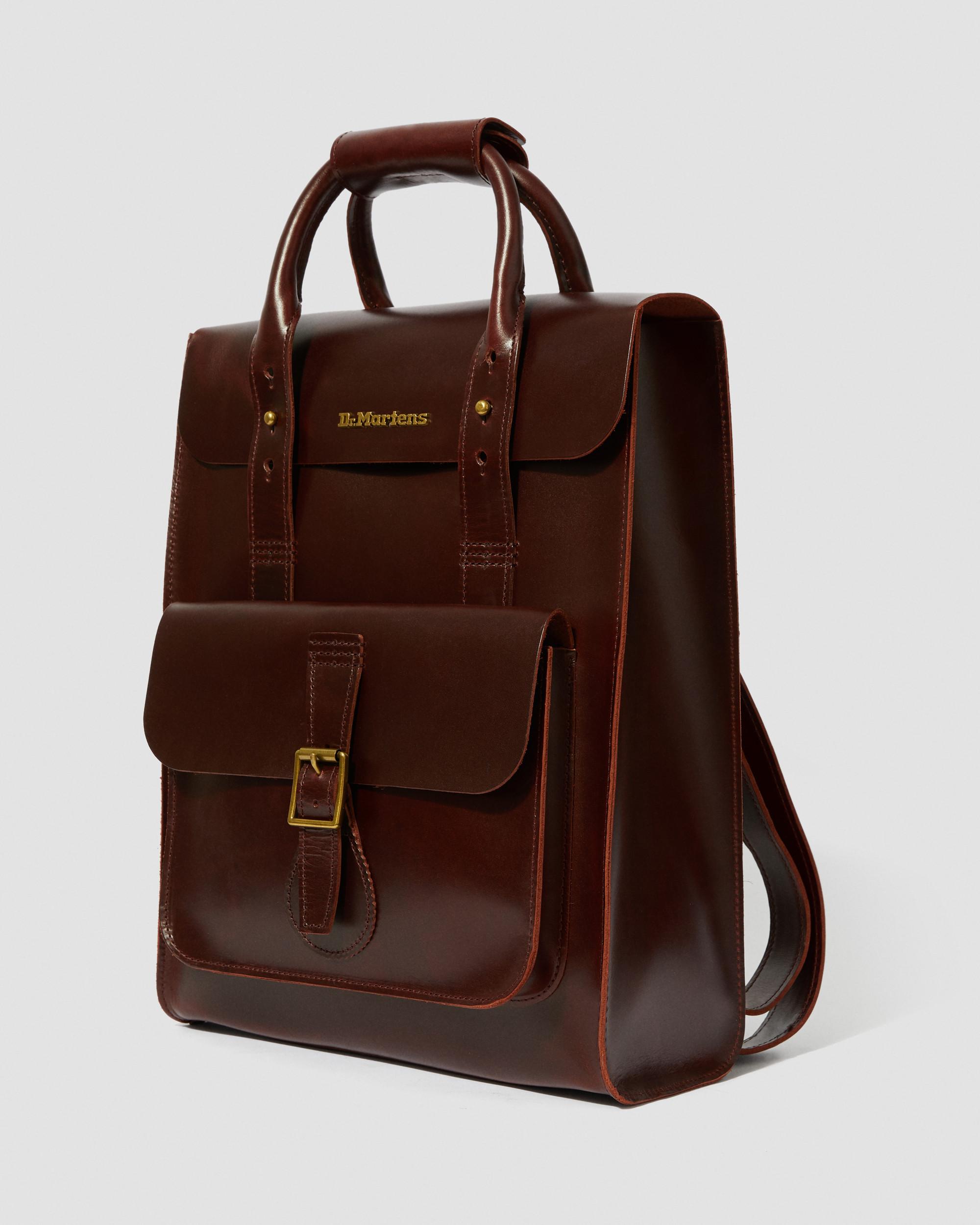 15 Inch Brando Leather Satchel in Brown