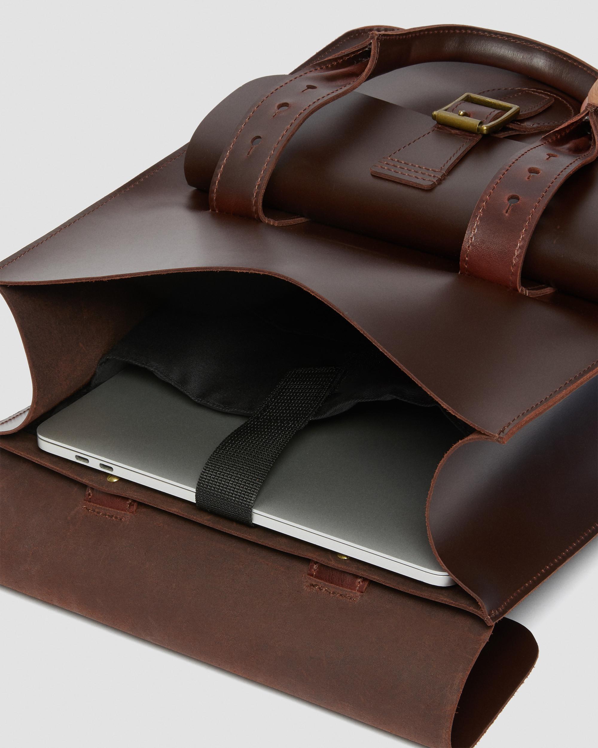 Brando Leather Backpack in CHARRO | Dr. Martens™