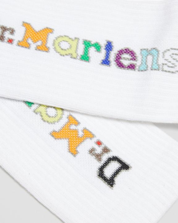 Calcetines para el Orgullo con logo vertical de mezcla de algodónCalcetines para el Orgullo con logo vertical de mezcla de algodón Dr. Martens