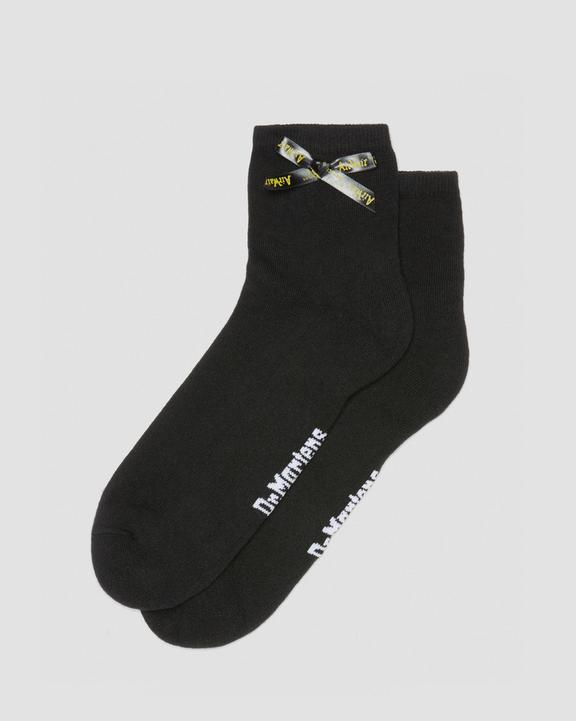 Socken aus Baumwollmischung mit Knöchelschleife SchwarzSocken aus Baumwollmischung mit Knöchelschleife Dr. Martens
