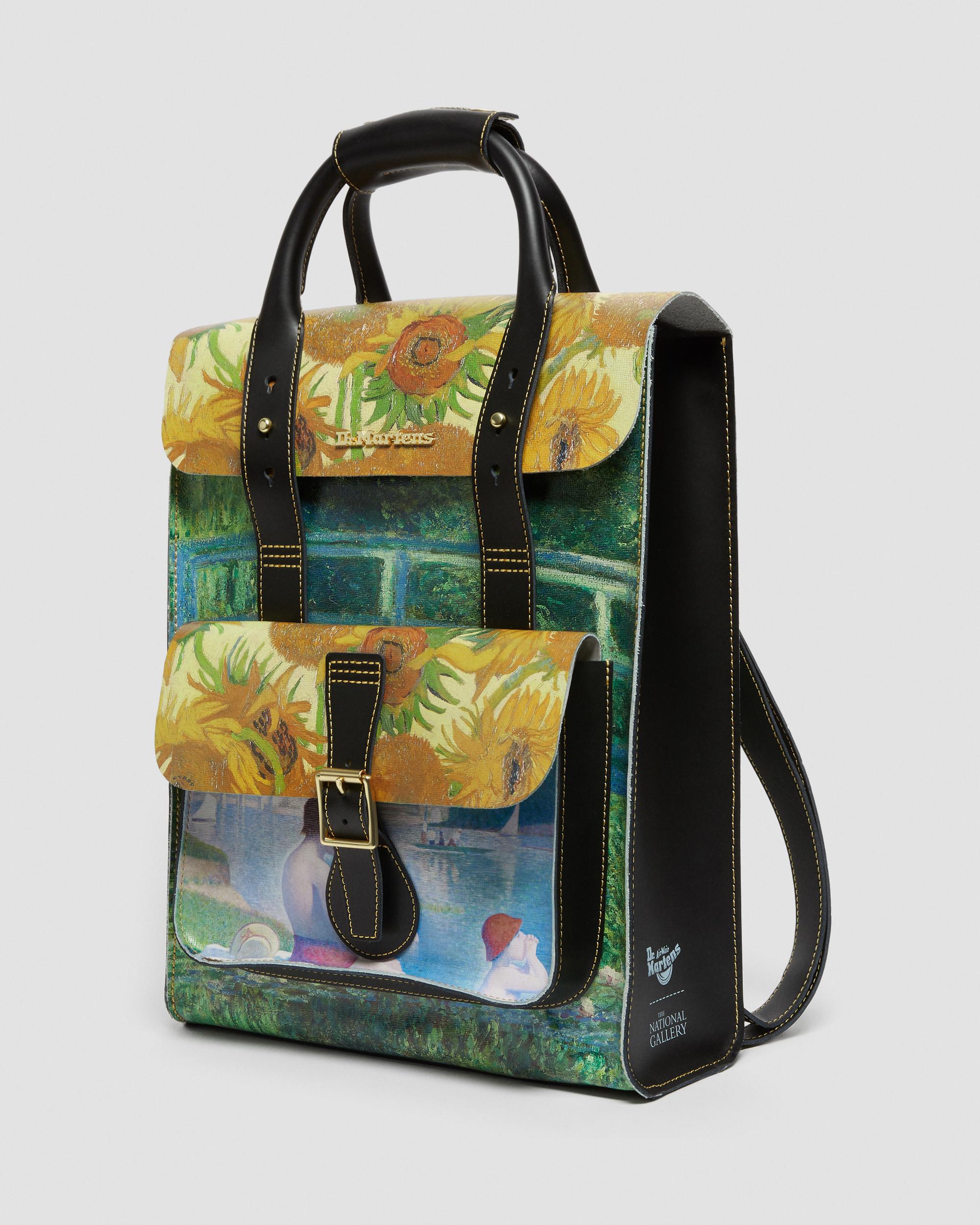 限定!レザーリュックDr.Martens×The NationalGallery The National Gallery Leather Backpack in MULTI | Dr. Martens™