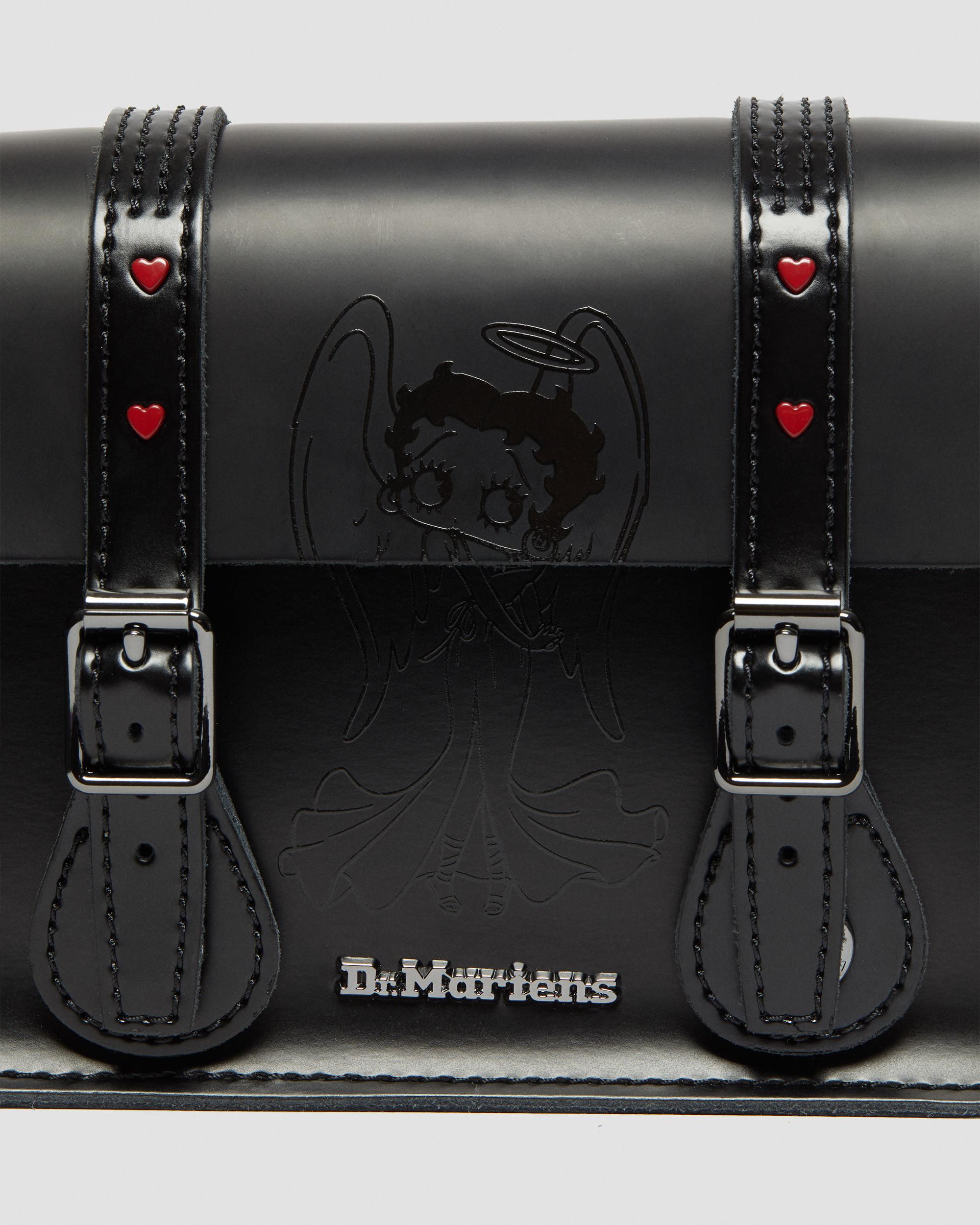 Betty Boop 7 Inch Leather Crossbody Bag in {{color}} | Dr. Martens™