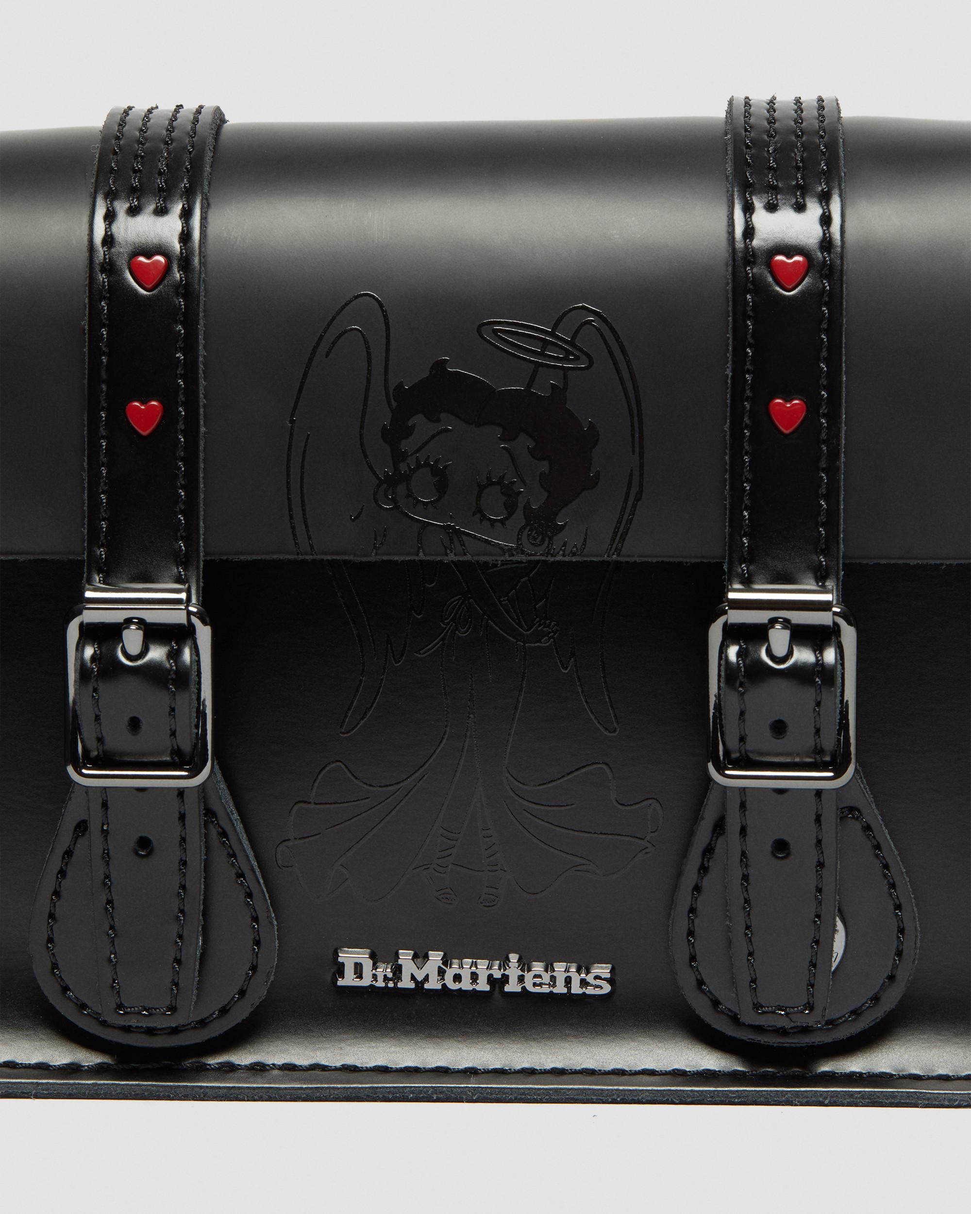 DR MARTENS Betty Boop 7 Inch Leather Crossbody Bag