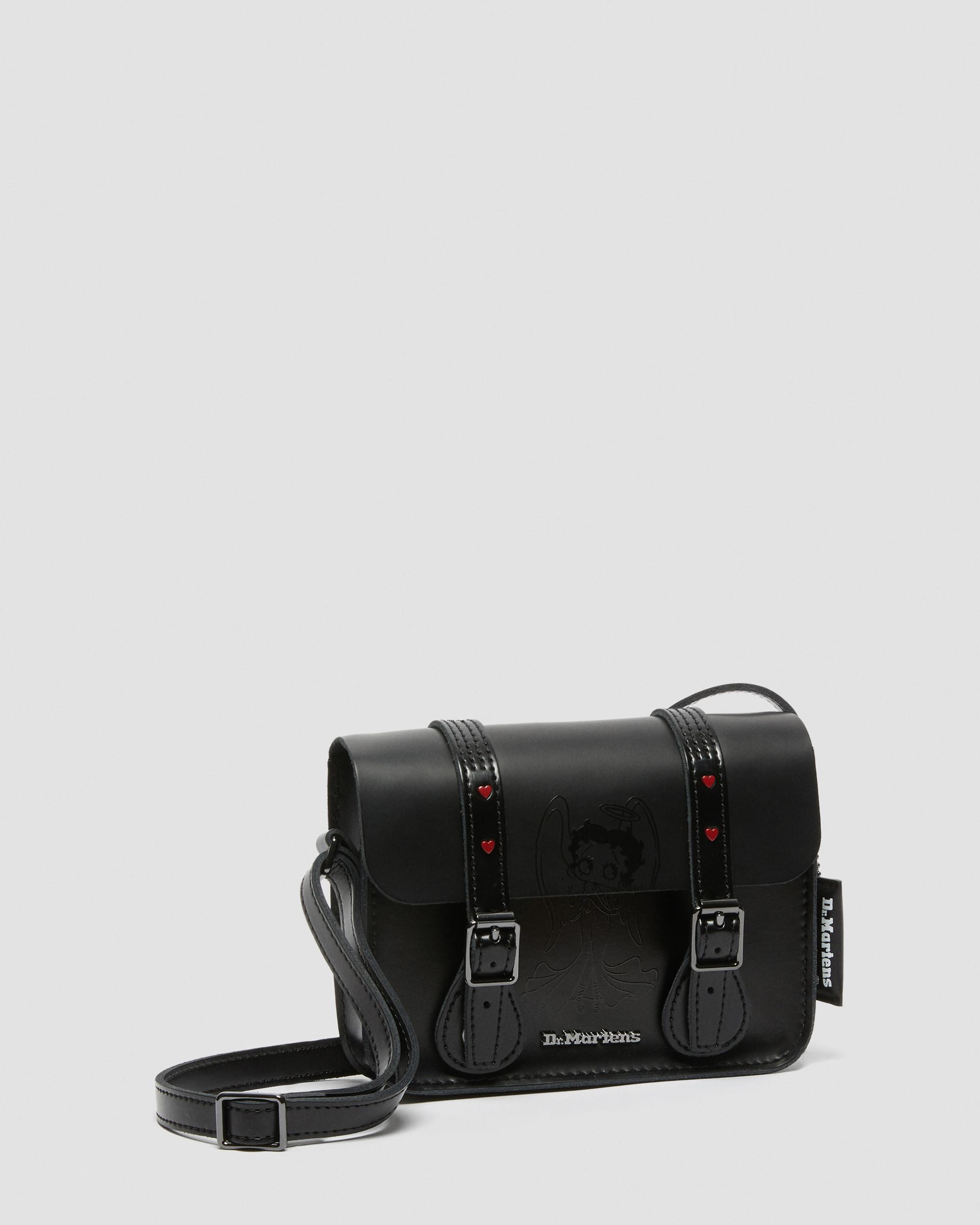 Betty Boop 7 Inch Leather Crossbody Bag in {{color}} | Dr. Martens™