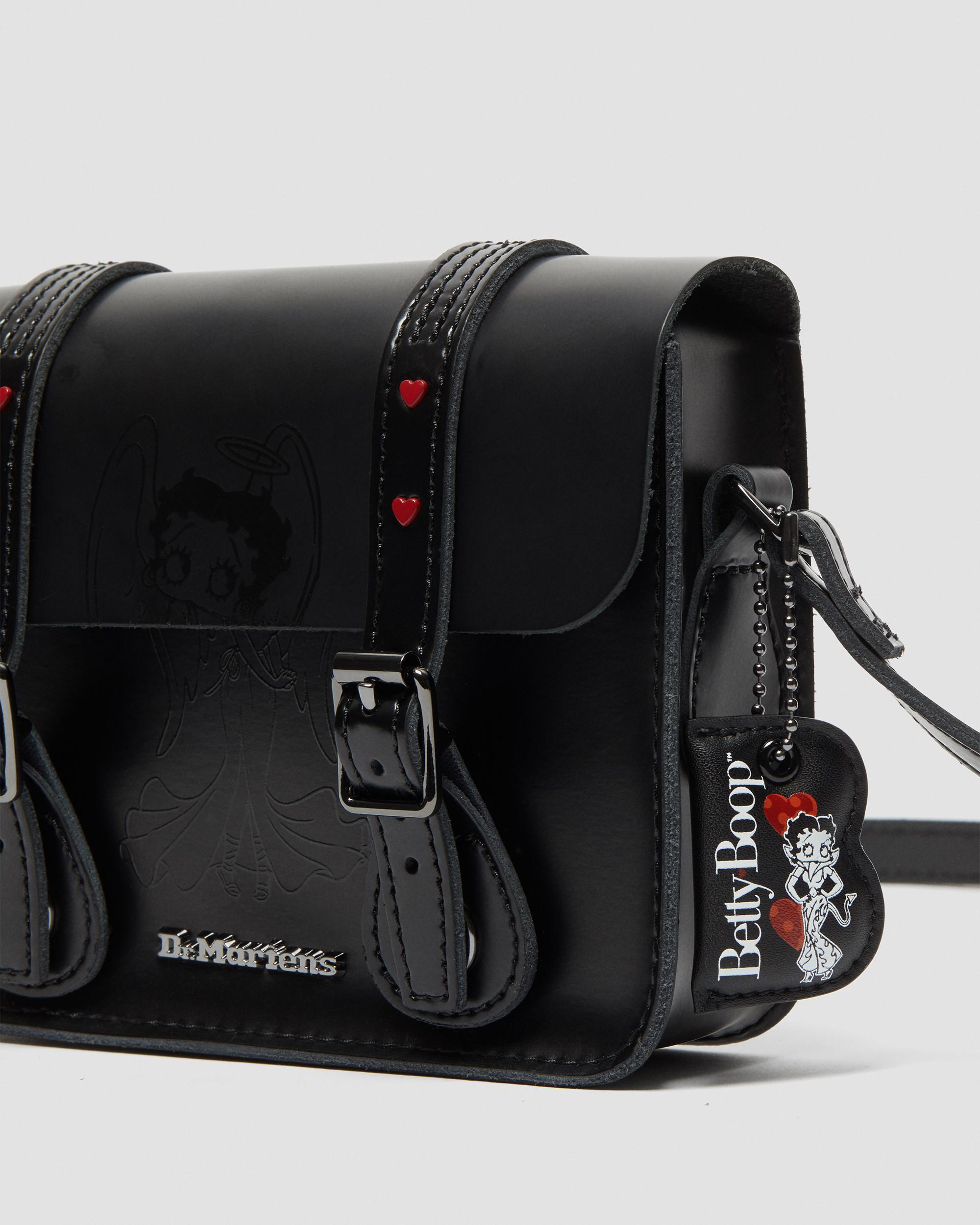 小物 Betty Betty Boop 7 Inch Leather Crossbody Bag in {{color}} | Dr. Martens™