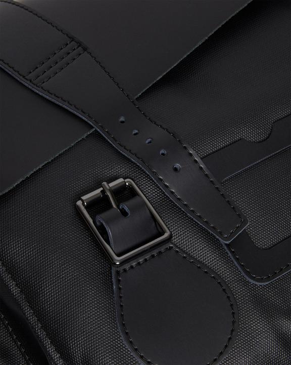 Kiev Smooth Leather & Canvas Messenger Bag BlackKiev Smooth Leather & Canvas Messenger Bag Dr. Martens